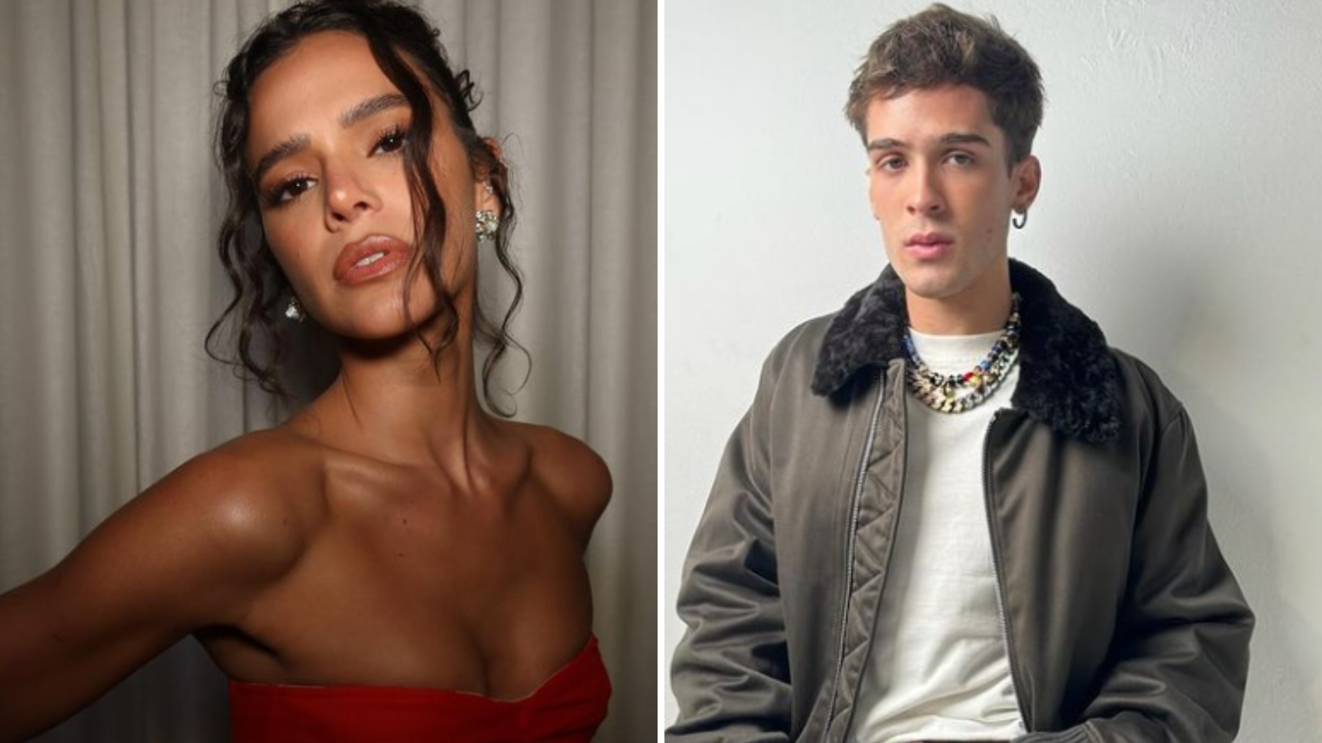 Bruna Marquezine e João Guilherme são flagrados em clima de romance em festa