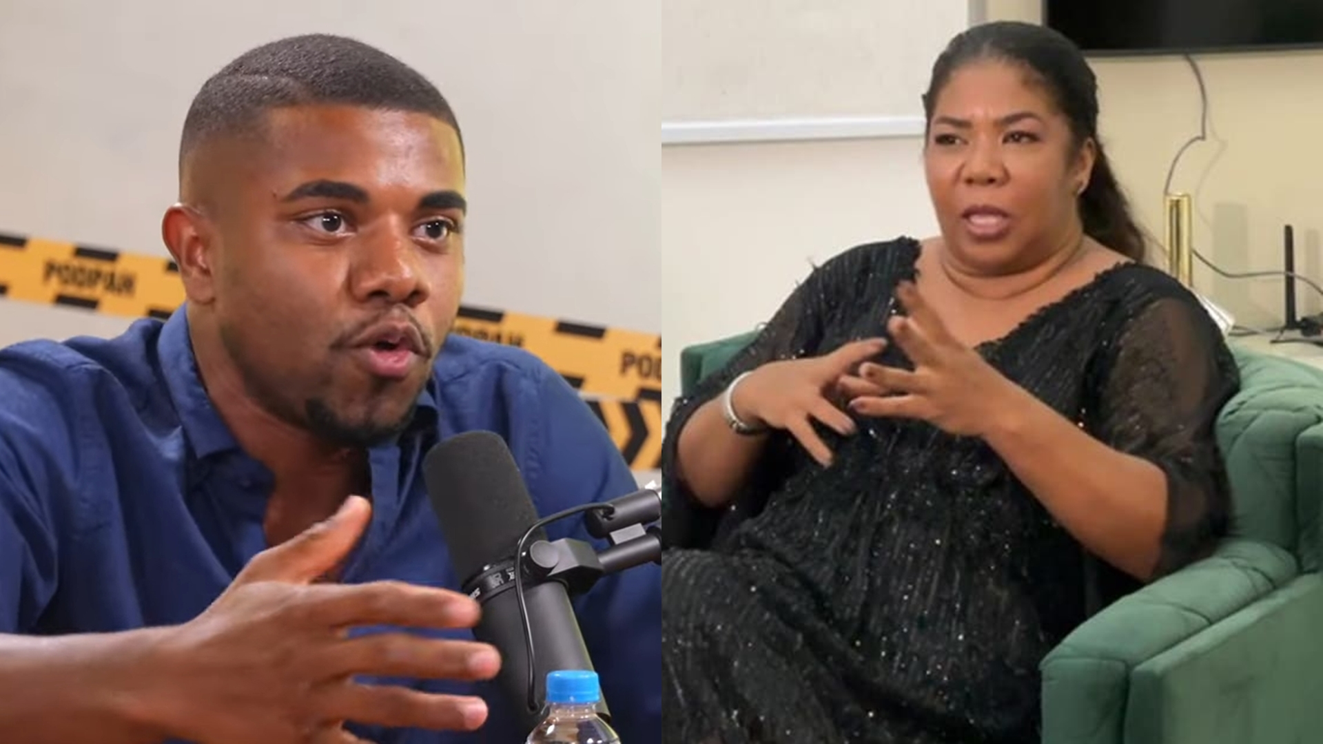 Davi desmente a própria mãe ao vivo sobre ter sofrido três infartos: “É sério isso?”