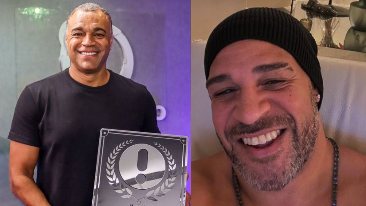 Denilson relembra briga com Adriano Imperador:  “Me pegar na porrada”