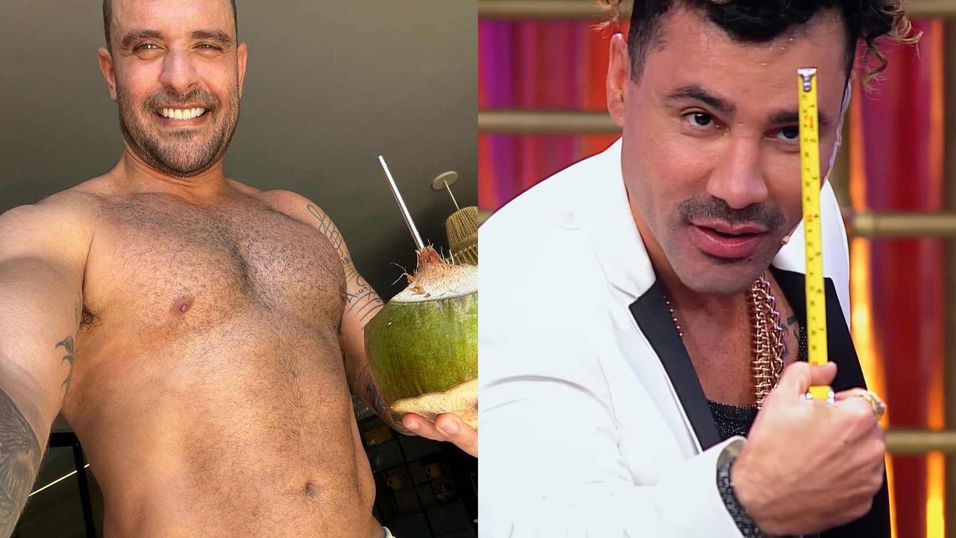 Namorado de Paolla Oliveira, Diogo Nogueira já revelou o tamanho do ‘documento’ e causou espanto em humorista
