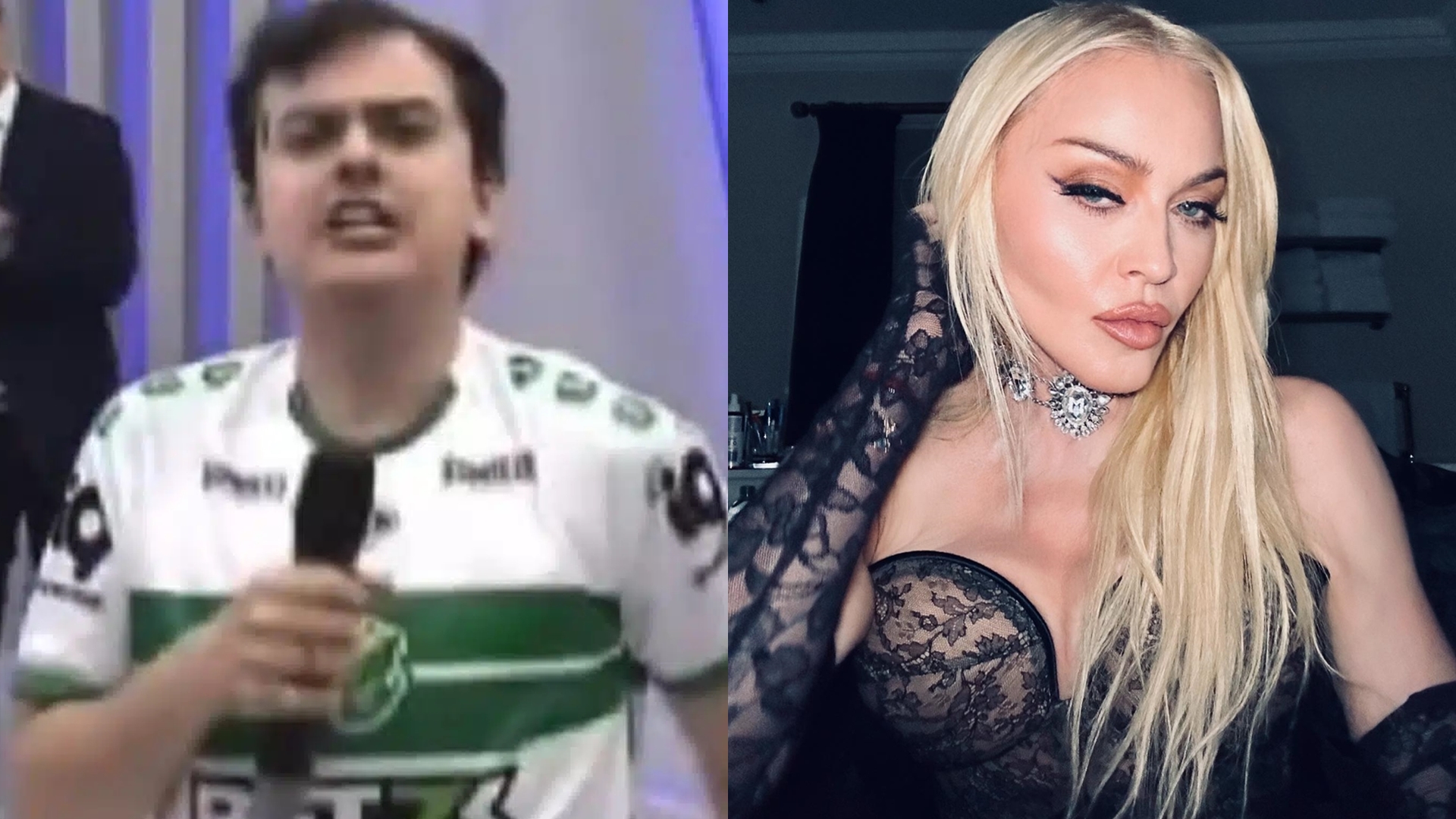 Dudu Camargo detona Madonna e é expulso de programa ao vivo: “É uma picareta”