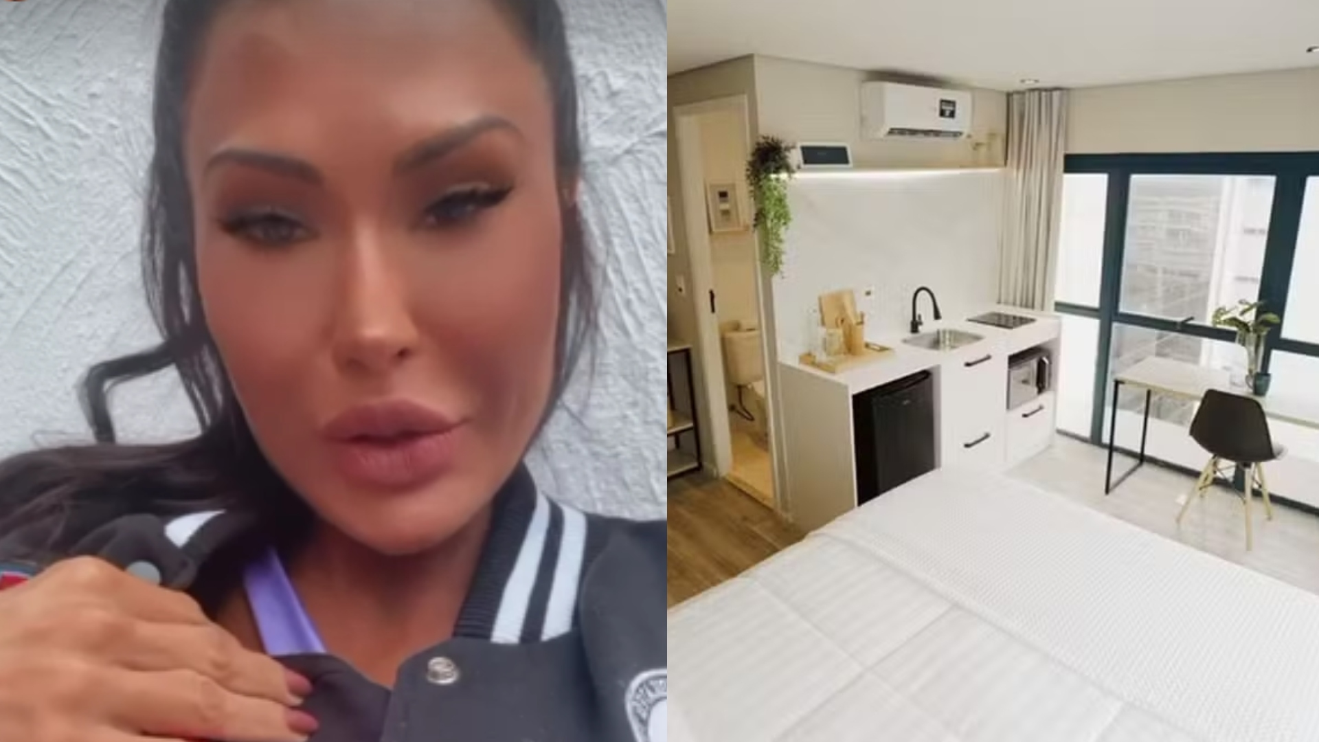 Gracyanne Barbosa se mudou? Entenda por que ela está em kitnet de 18m²