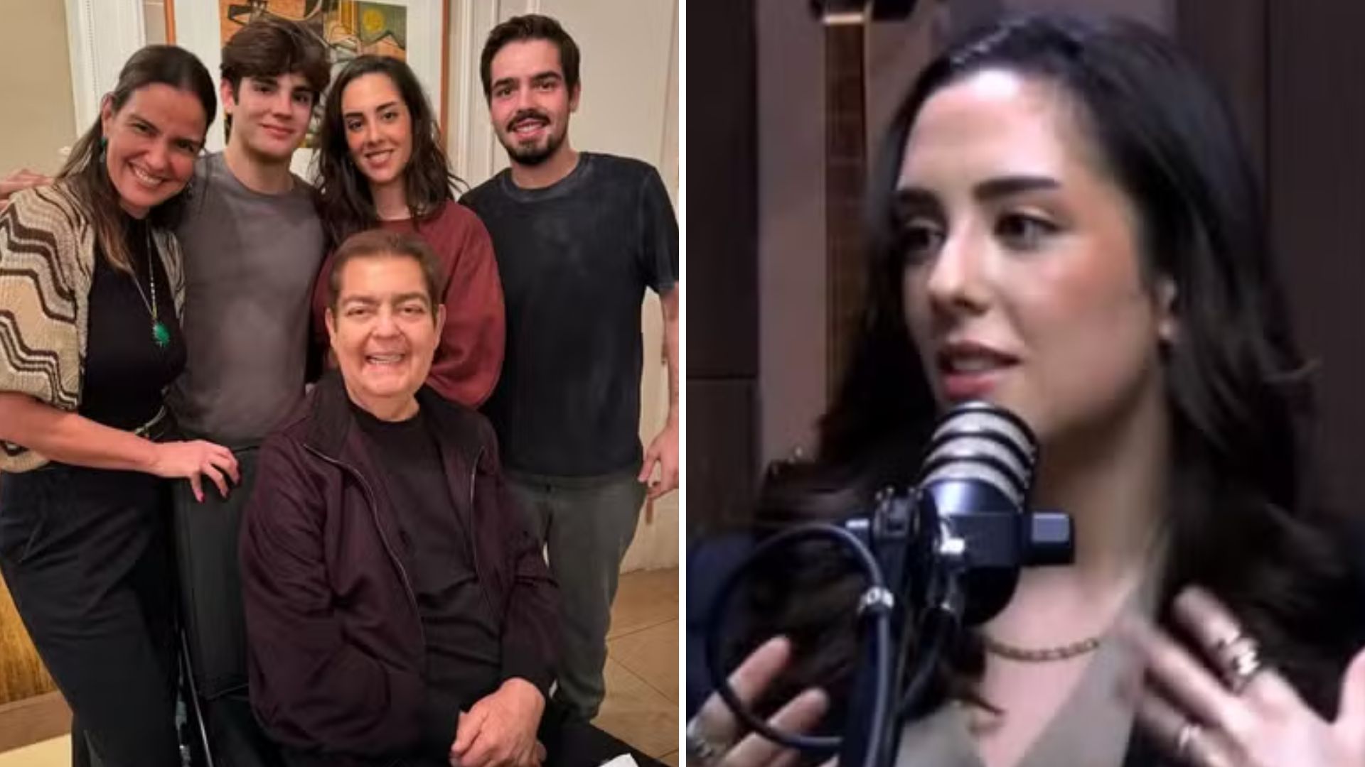 Faustão foi grande responsável por impulso em carreira da filha: “100%”