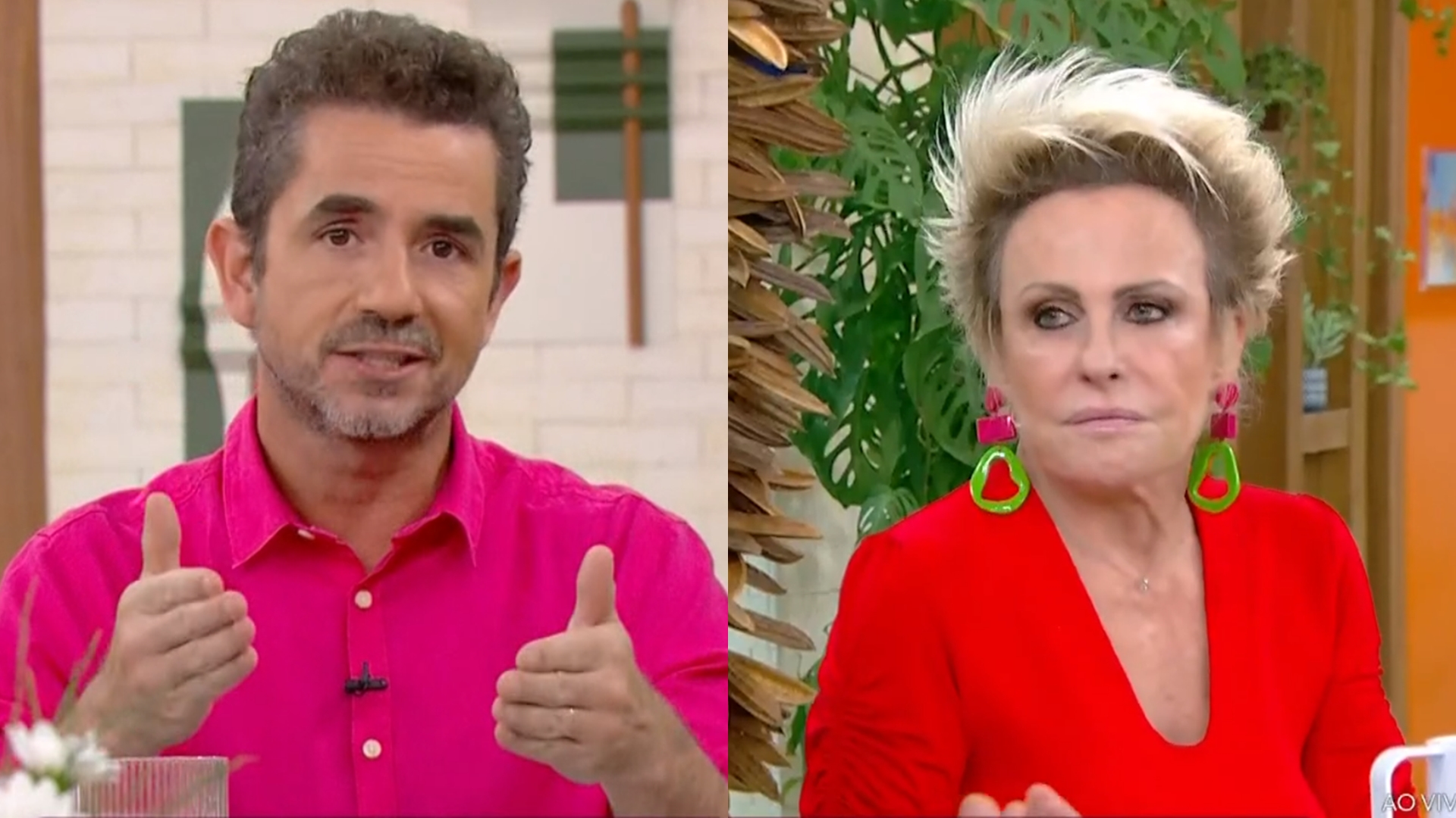 Felipe Andreoli comete gafe na frente de Ana Maria Braga no Mais Você: “Não era nem pra ter falado”