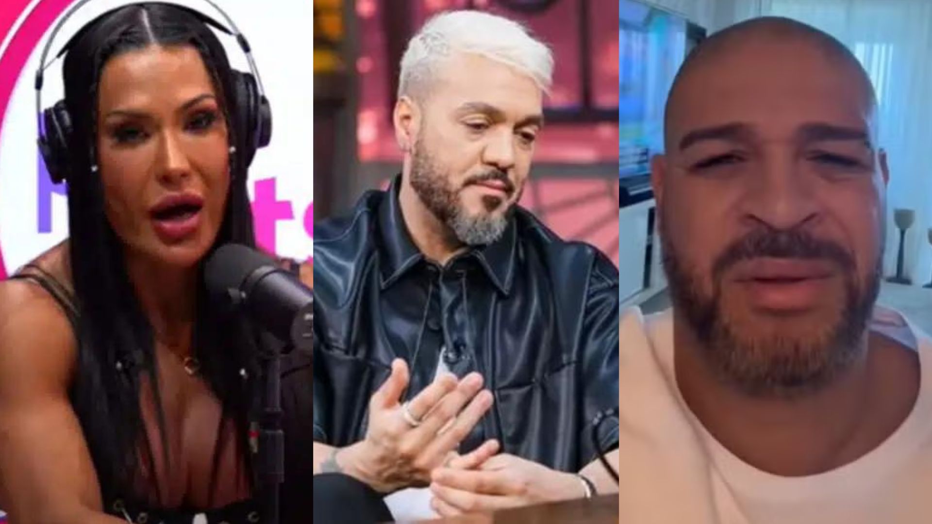 Gracyanne Barbosa abre o jogo sobre suposto ménage com Belo e Adriano Imperador