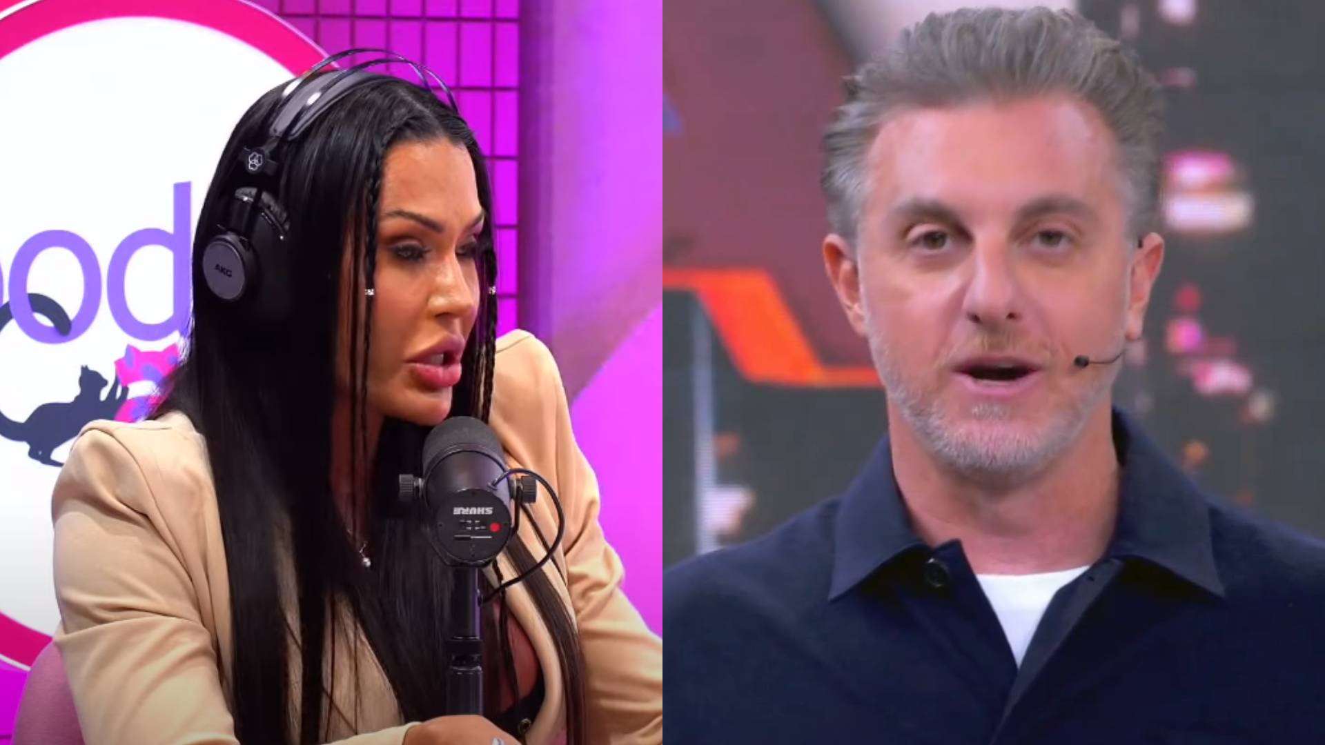 Gracyanne Barbosa não aceita perdão de Huck e detona: “Tudo por audiência”