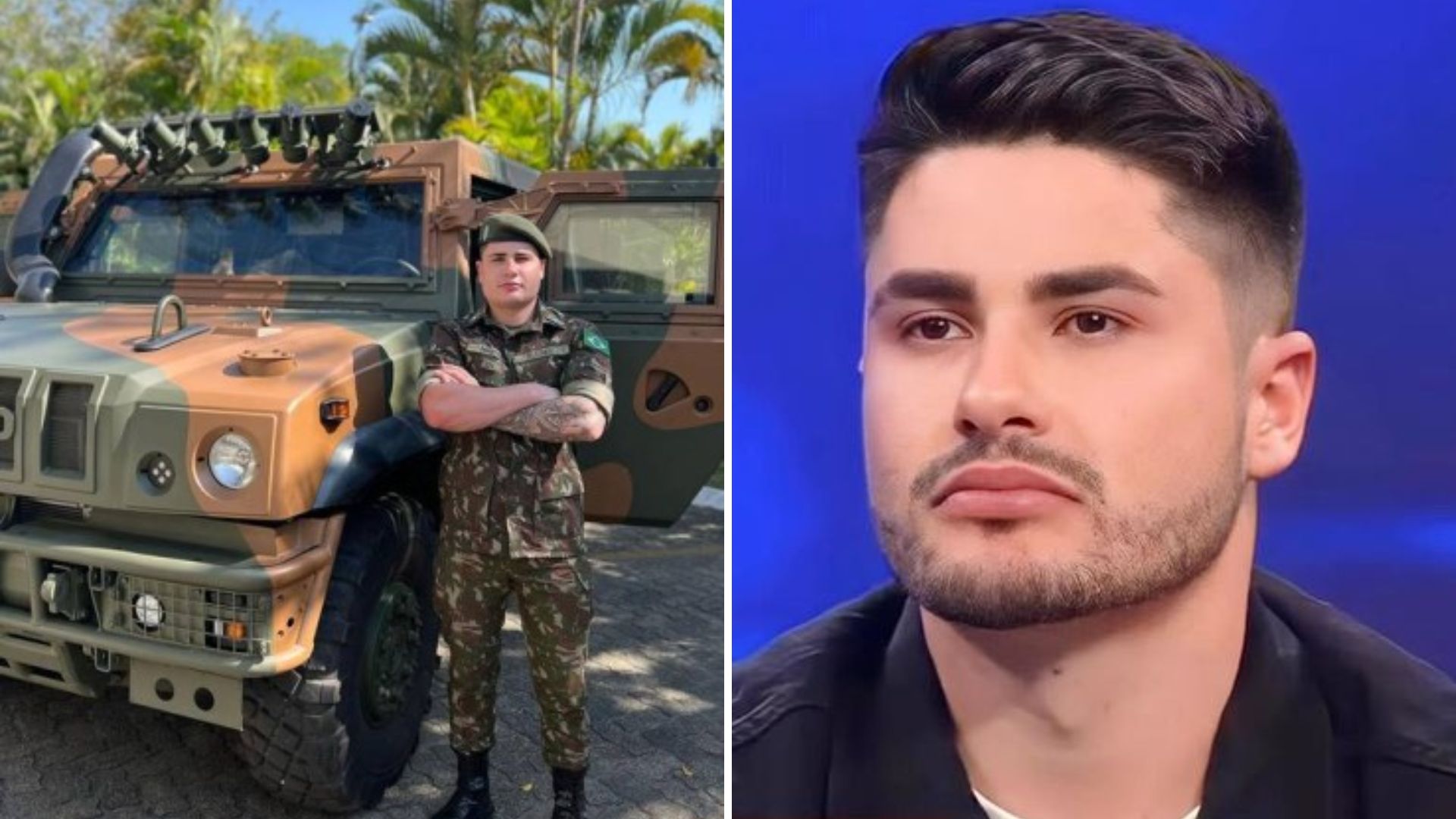 Lucas Souza revela sufoco por causa de sua sexualidade no exército: “Chacota”