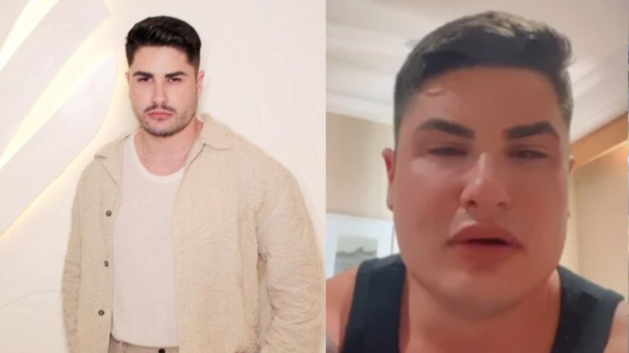 Lucas Souza é internado às pressas após romance com homem vazar: “Fortes dores”