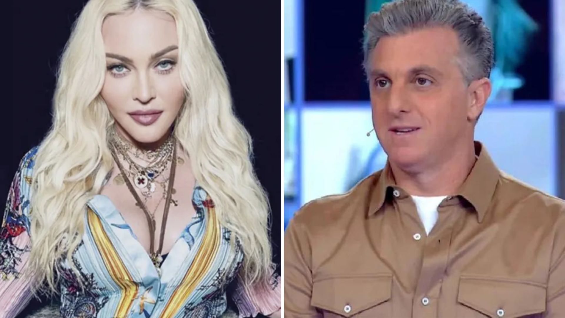Luciano Huck tem encontro com Madonna e fica sem entrevista: saiba motivo