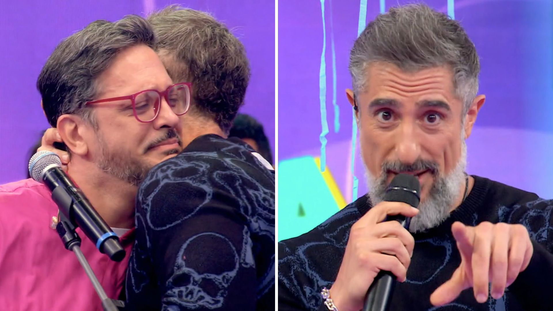 Lucio Mauro Filho cai no choro ao lembrar de trágica morte da mãe no ‘Caldeirão’