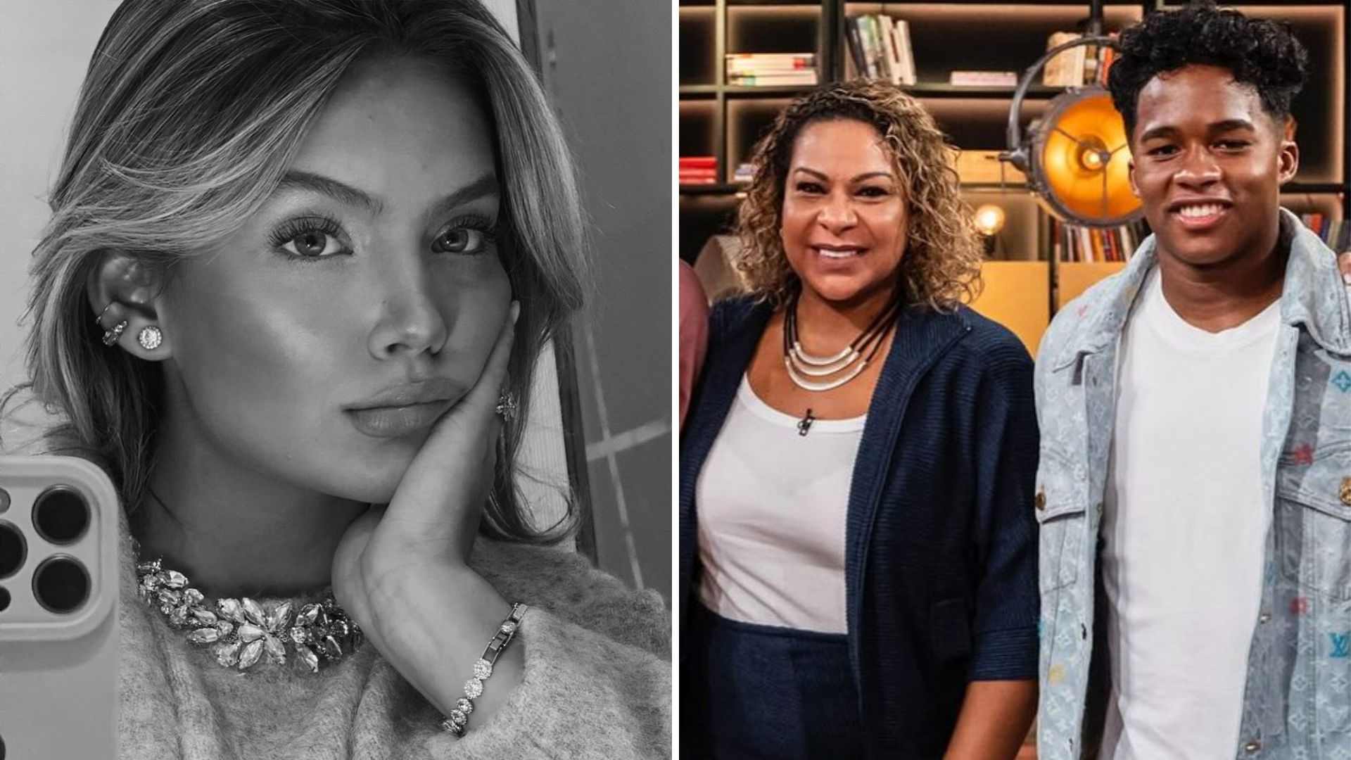 Mãe de Endrick ‘corta’ nora da família após climão no ‘Conversa com Bial’