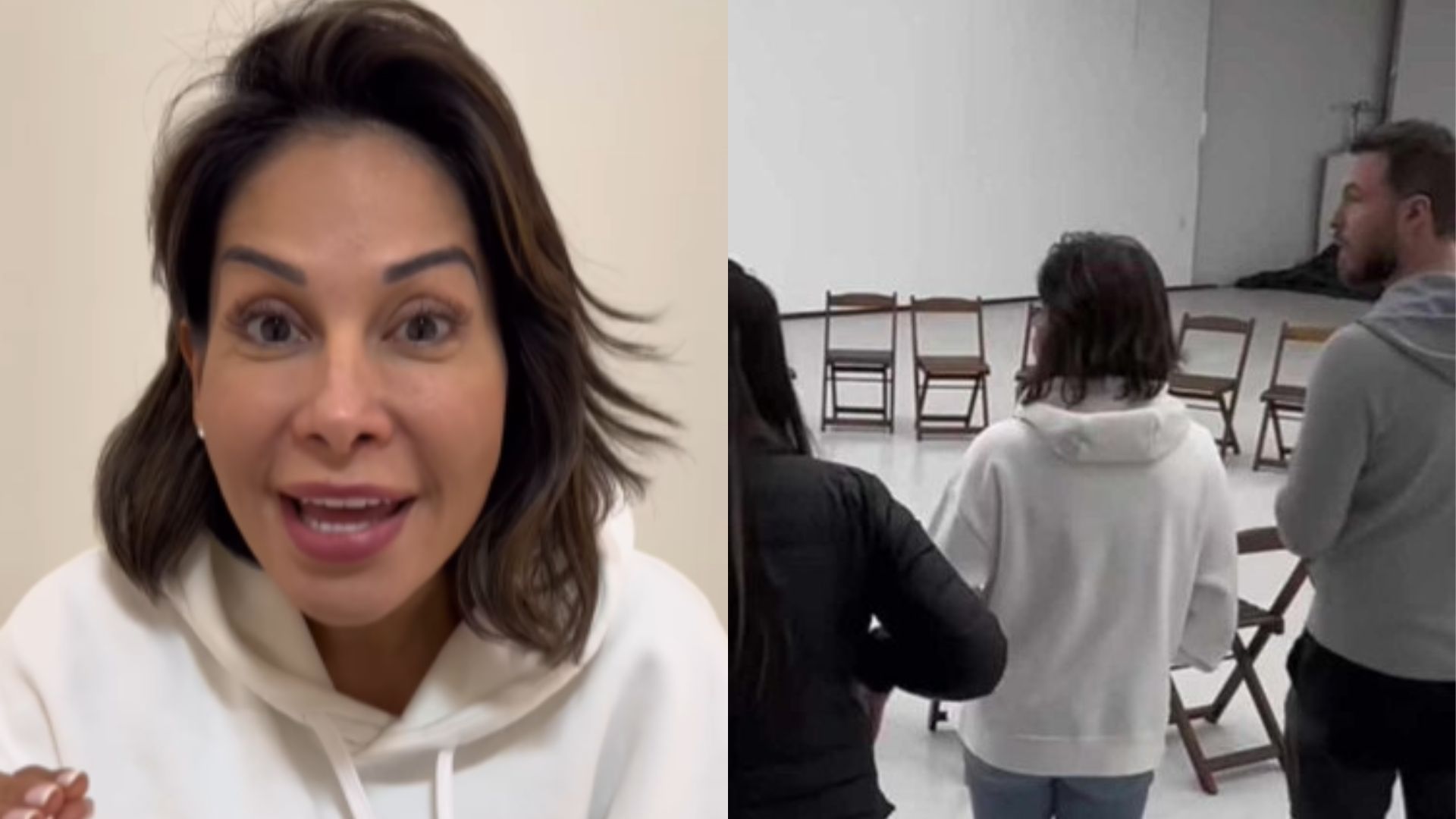 Cinema e mais! Maíra Cardi monta abrigo “de luxo” para mulheres do RS