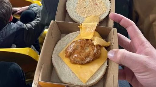 Sanduíche servido em estádio da Nova Zelândia viraliza na internet pelo tamanho da carne