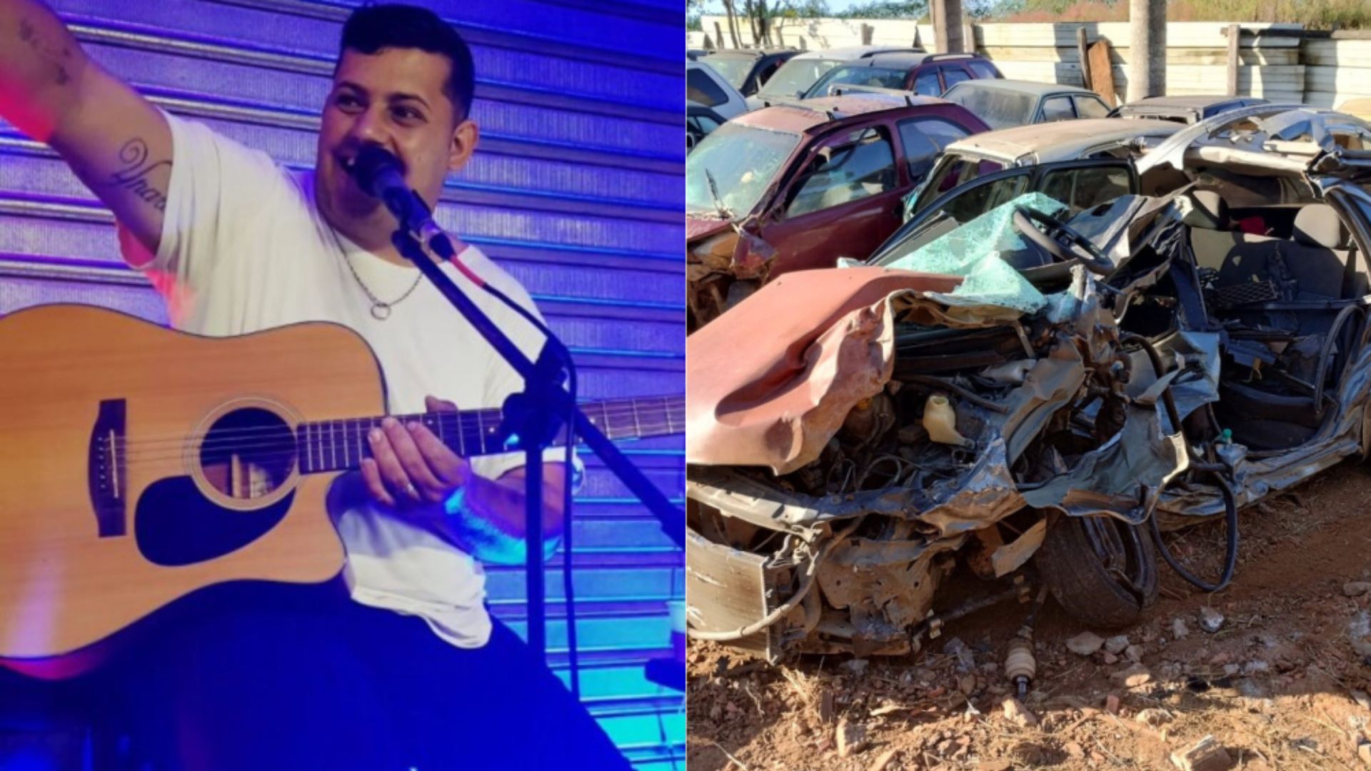 Luto! Cantor sertanejo morre aos 32 anos em grave acidente em São Paulo