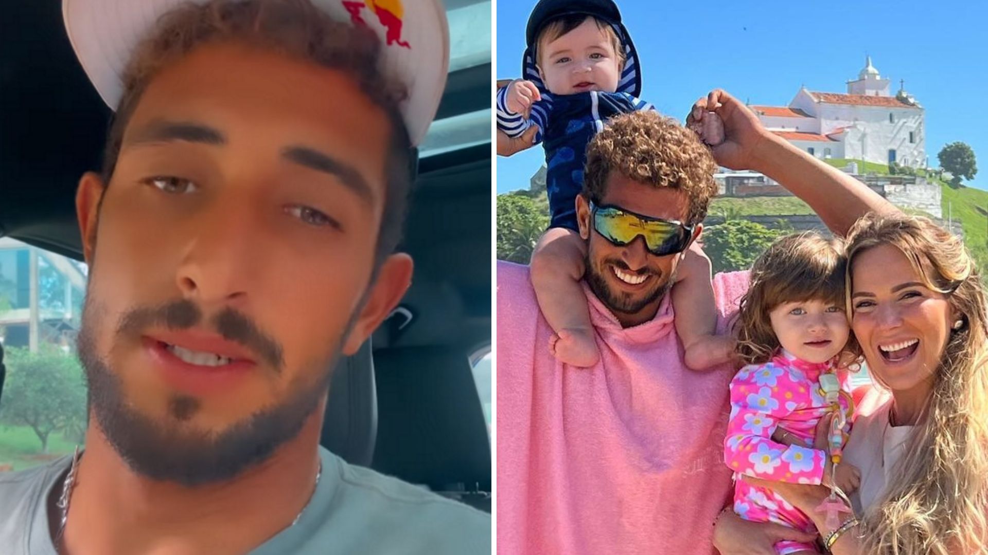 Quem são os filhos de Chumbo? Surfista perdeu aniversário da filha para fazer ação no RS