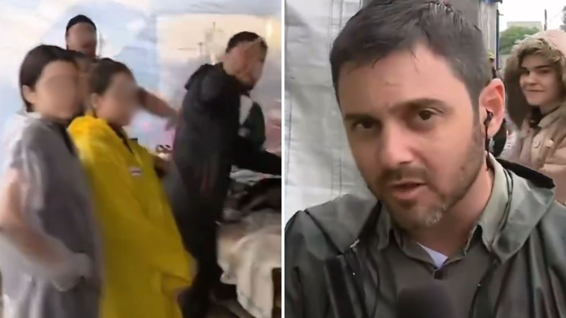 Repórter da Globo é obrigado a encerrar transmissão em meio a xingamentos no RS