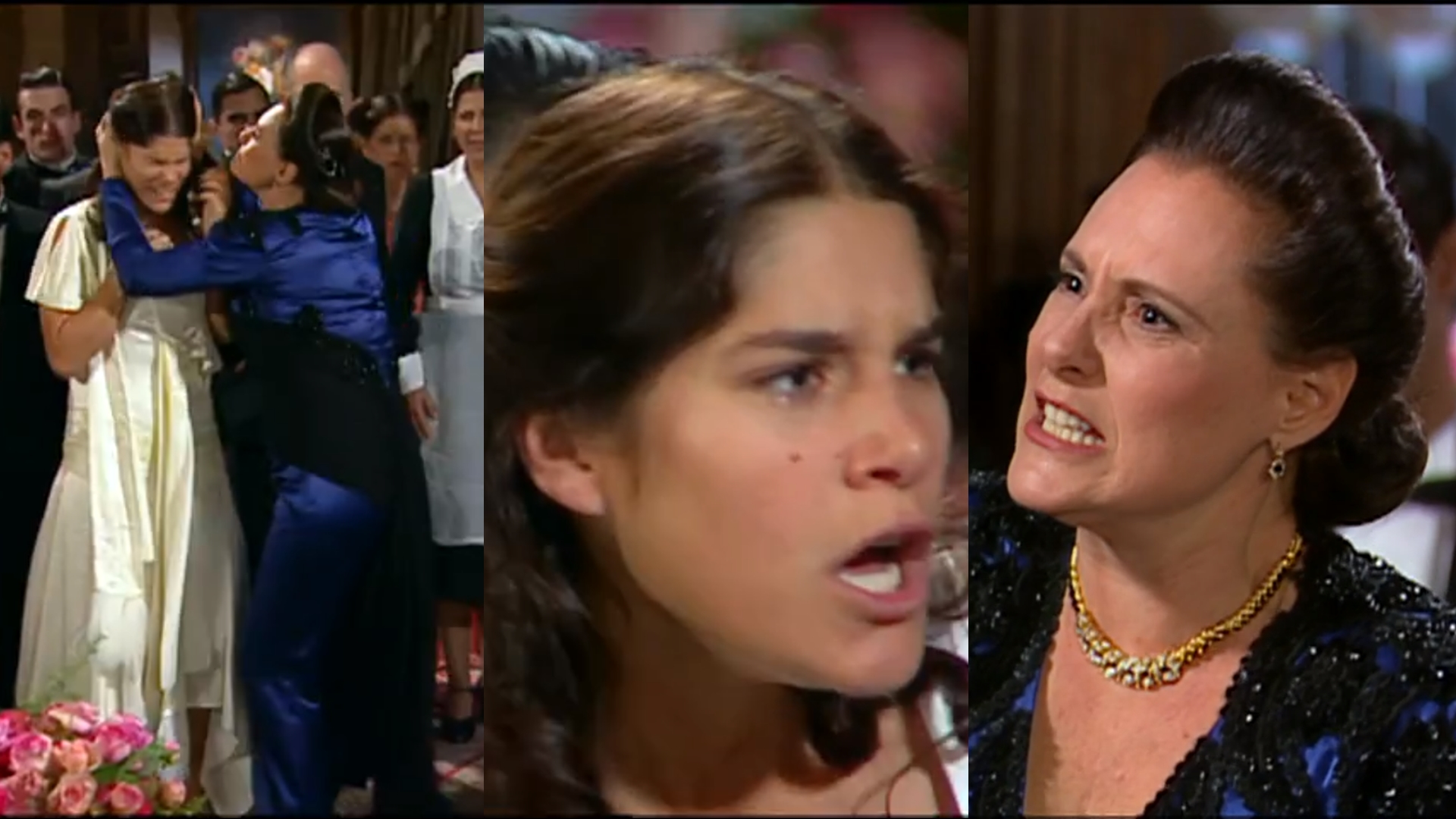 Alma Gêmea: Cristina faz Serena apanhar de Agnes e passar por humilhação pública