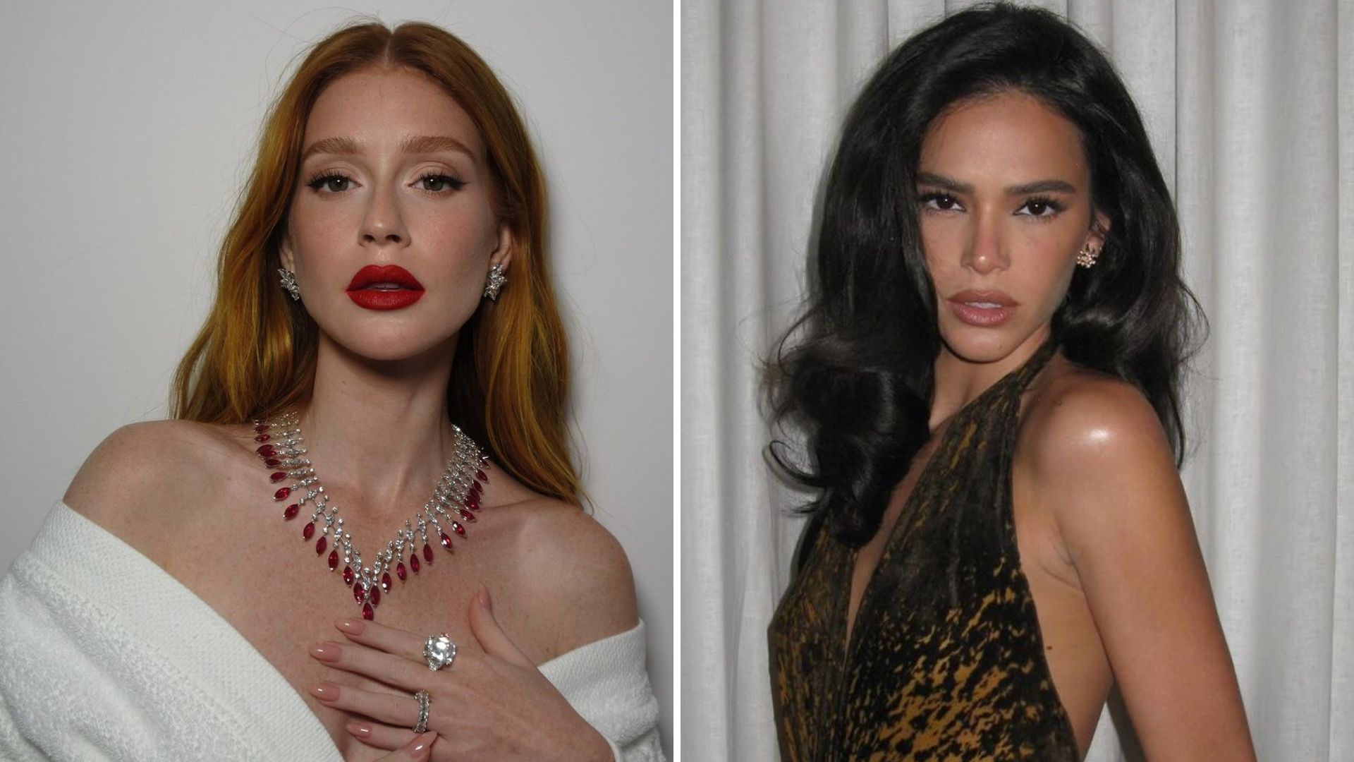 Sinais de reaproximação? Treta entre Marquezine e Marina Ruy Barbosa pode ter acabado