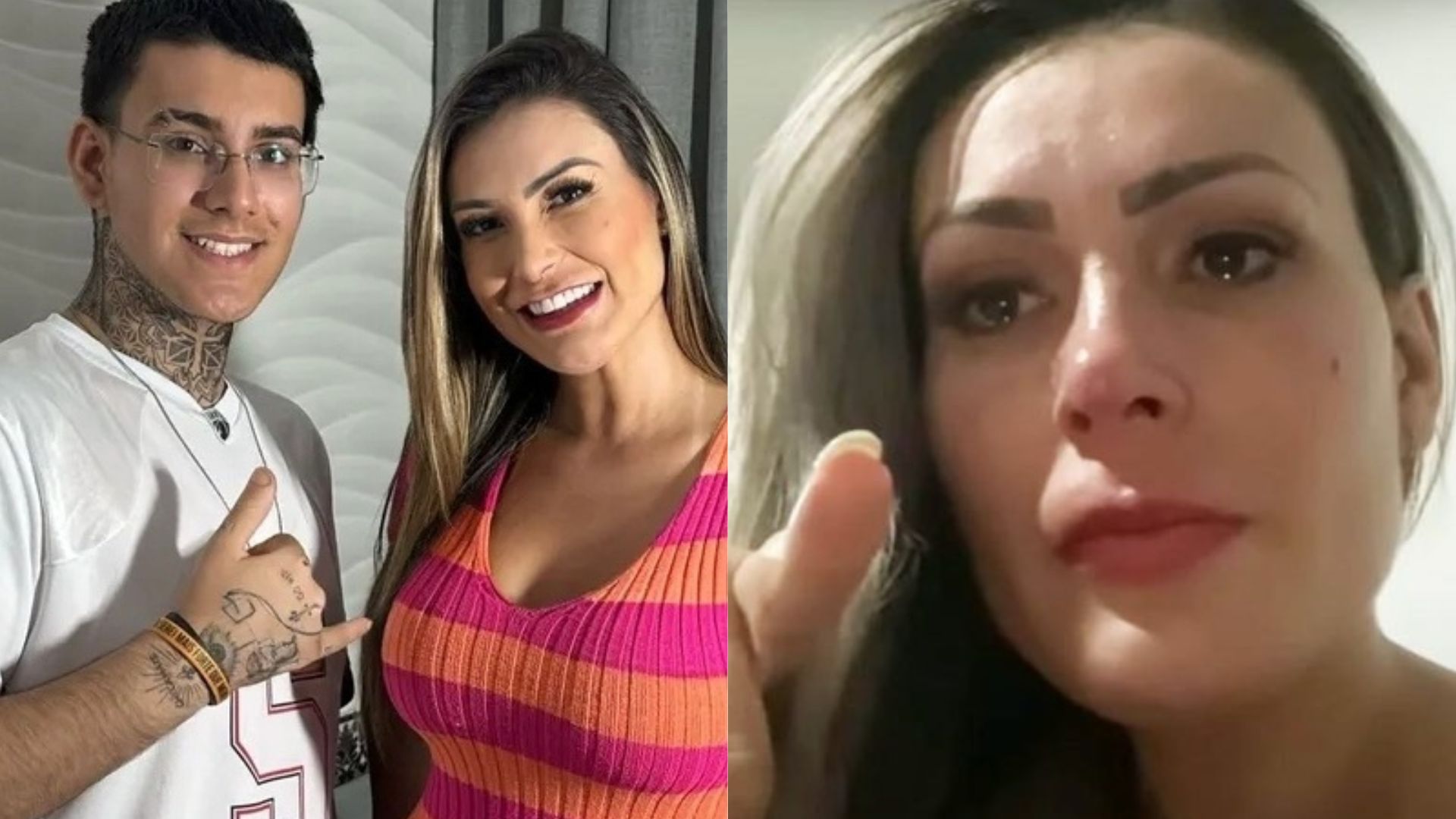 Andressa Urach abre o jogo sobre suposta briga com o filho: “A gente não pode”
