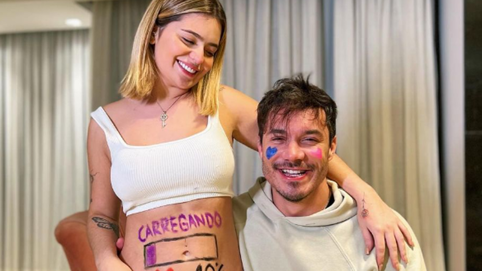 Viih Tube e Eliezer evitam excessos no Chá Revelação em respeito ao RS