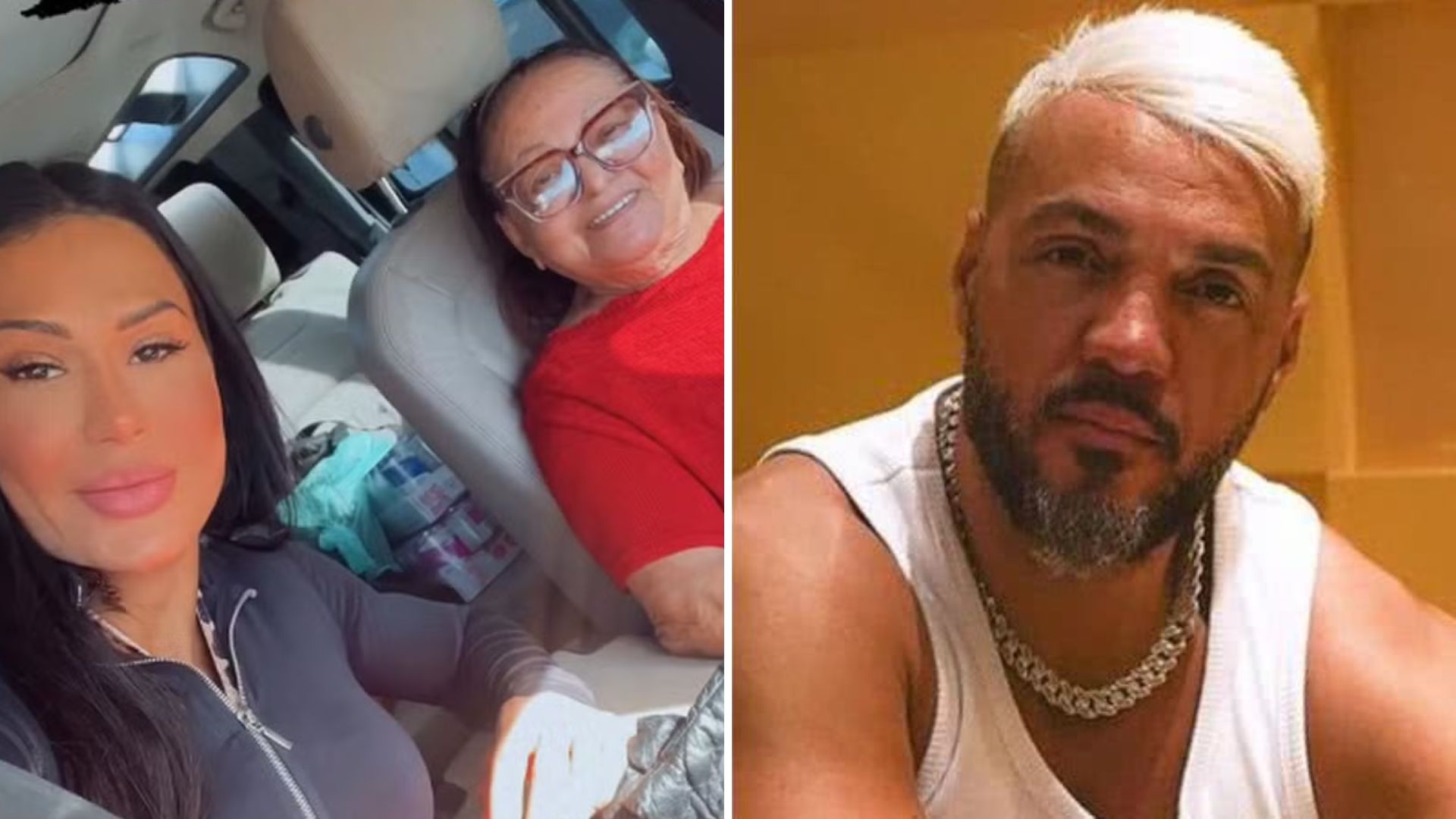 Voltaram? Gracyanne Barbosa passa o dia com a mãe de Belo: “Com a sogrinha”