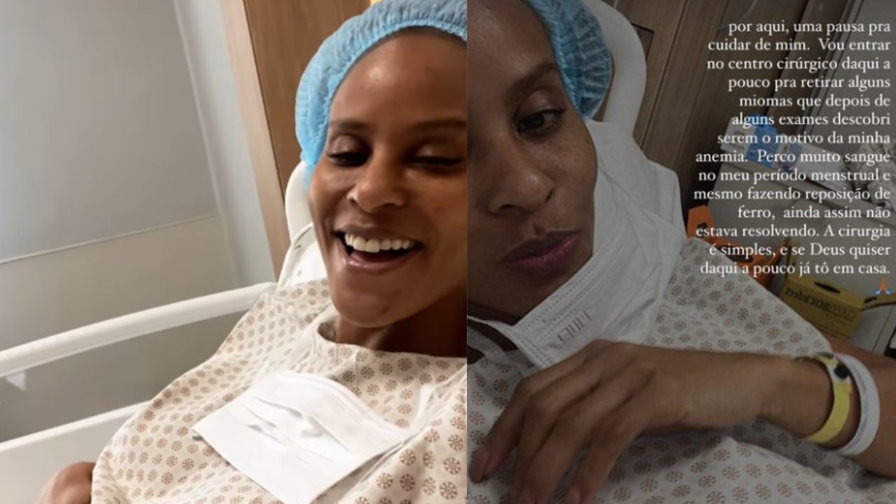 Aline Wirley revela cirurgia de emergência após diagnóstico: “Perco muito sangue”