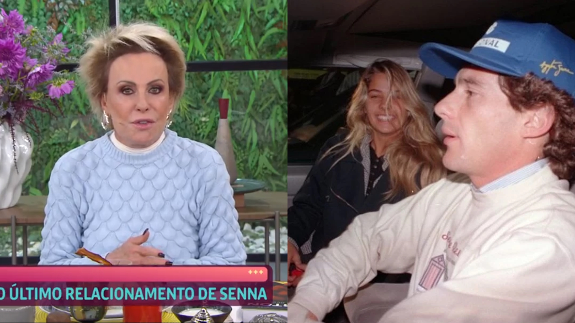 Ana Maria Braga surpreende ao falar de Adriane Galisteu em programa sobre Ayrton Senna: “Agitou”