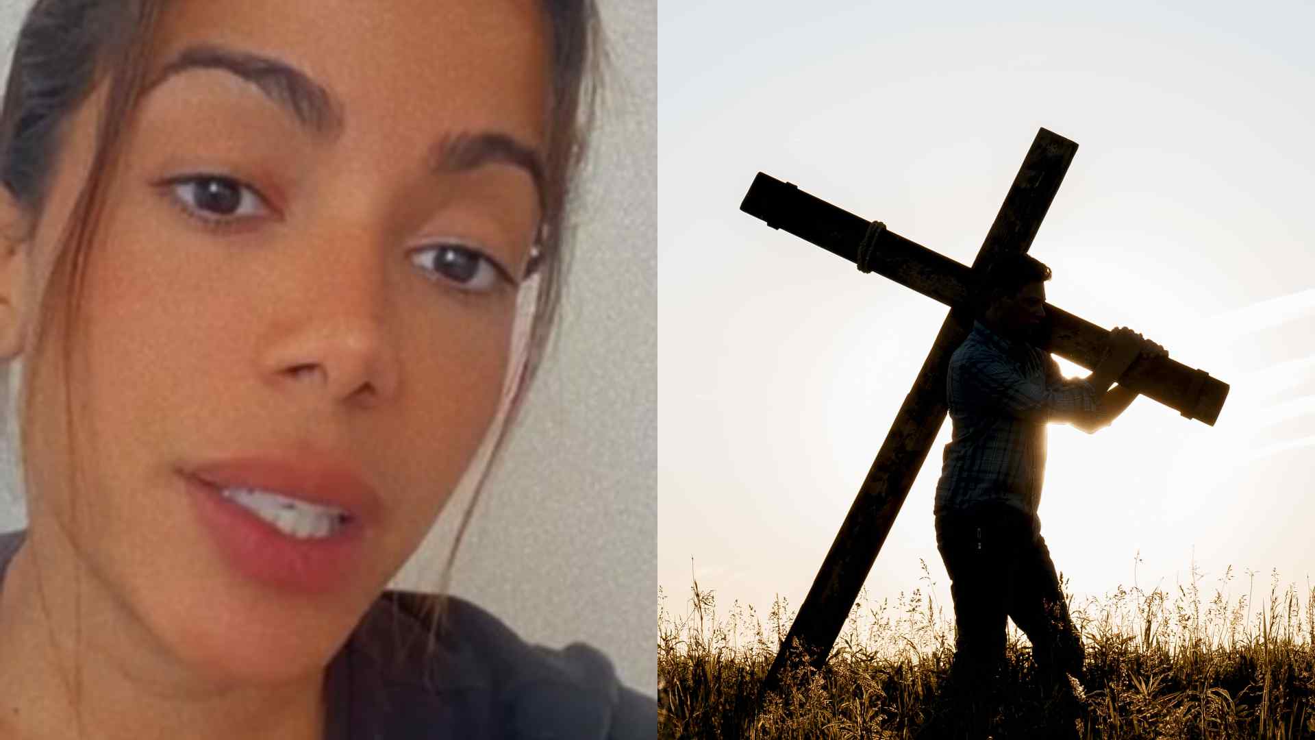 Anitta é comparada a Jesus Cristo e fica indignada: “Não fale isso”
