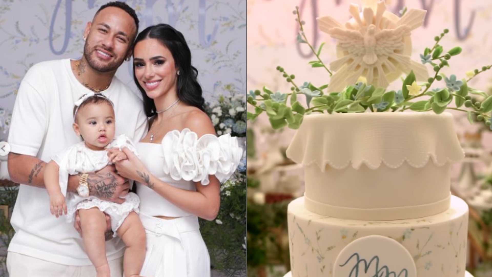 Dois looks e cerimônia luxuosa: Os detalhes do batizado de Mavie, filha de Neymar