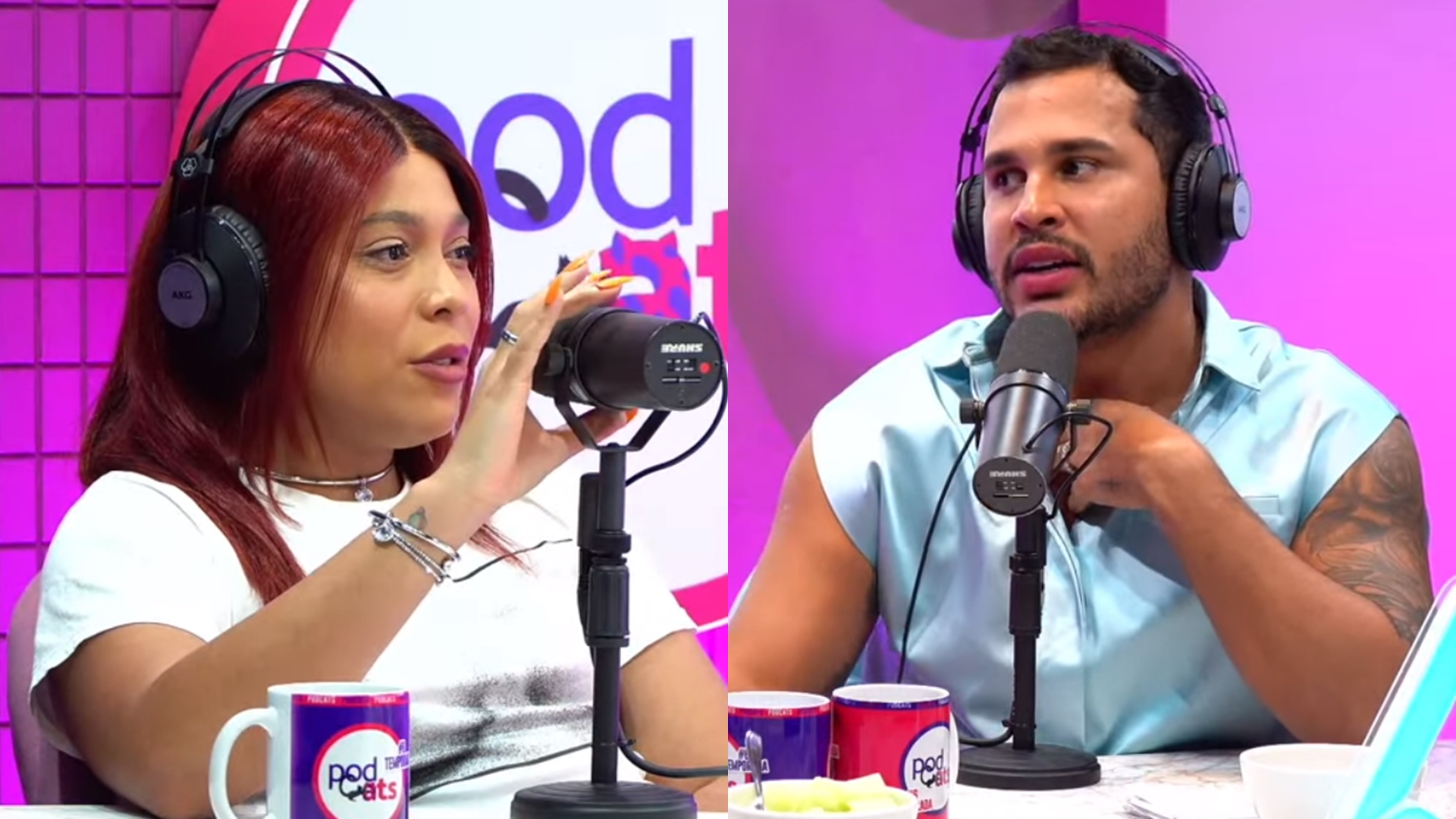 Lucas Guimarães se irrita em entrevista com Blogueirinha e detona equipe de podcast: “Tô p*to*