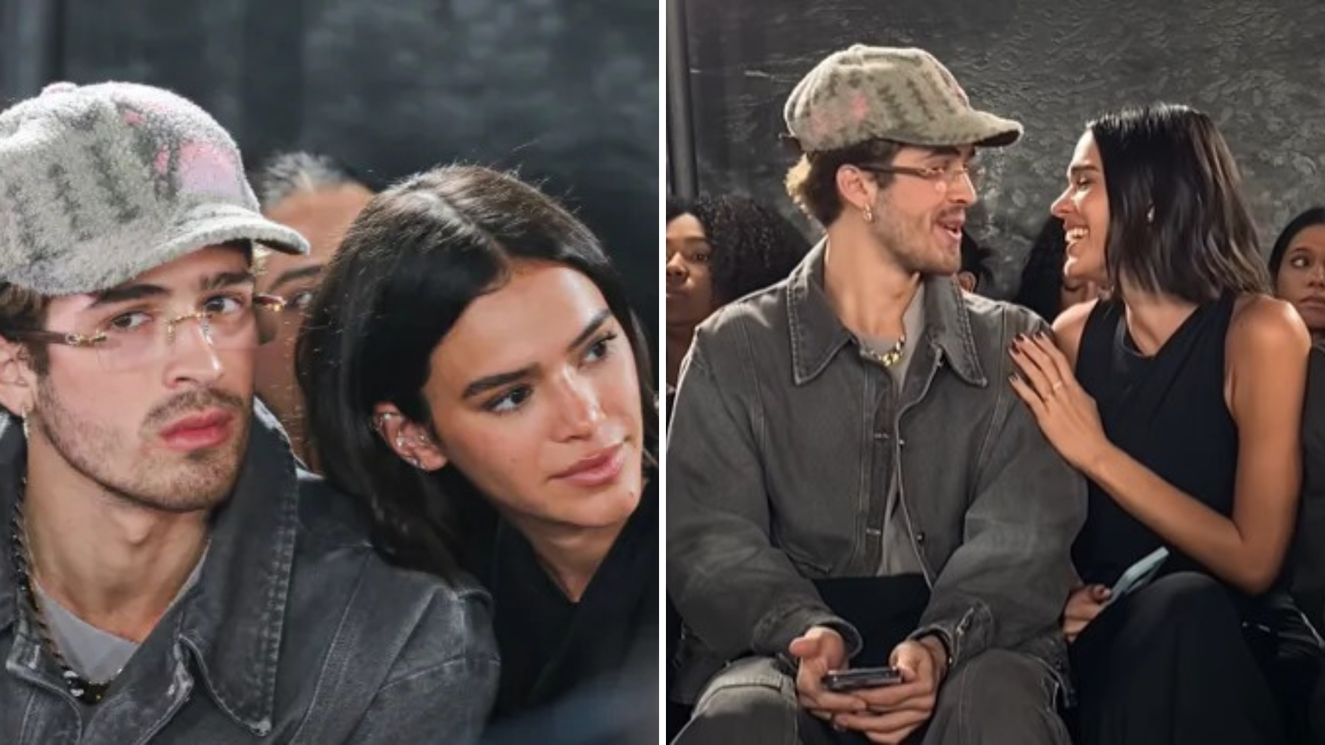 Bruna Marquezine e João Guilherme surgem em clima de romance em desfile de Sasha