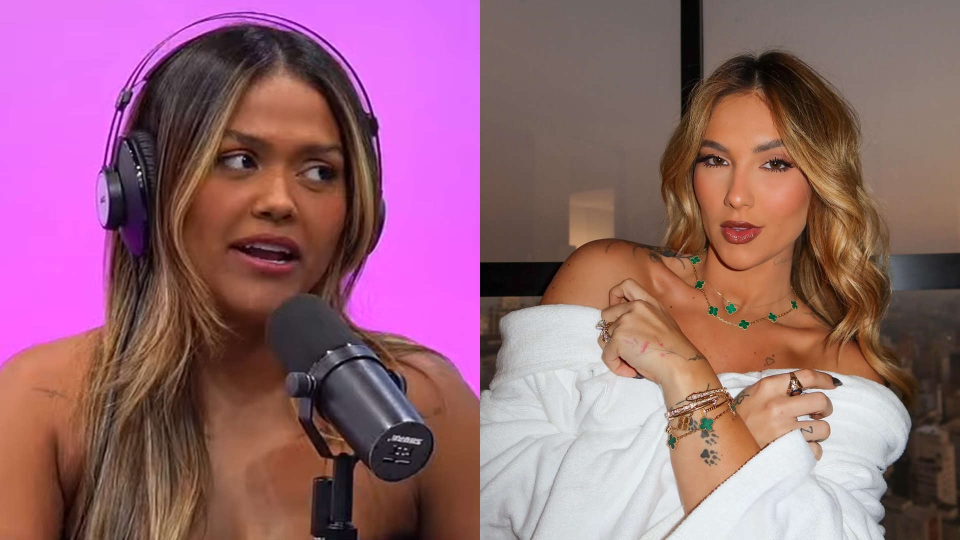 Camila Loures se pronuncia sobre briga com Virgínia Fonseca: “Ela sempre”
