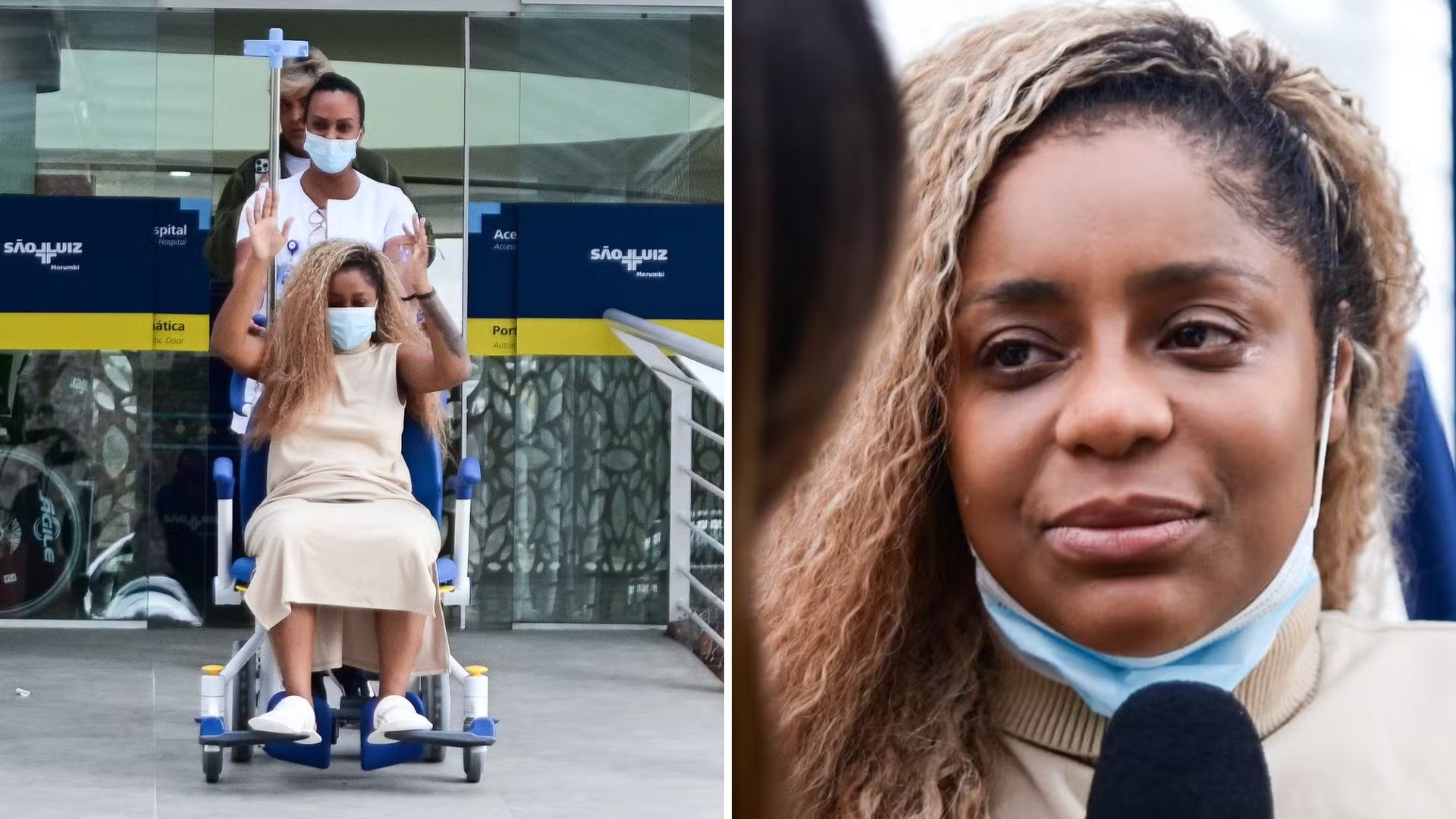 Cariúcha recebe alta após cirurgia de emergência e desabafa: “Não é simples”