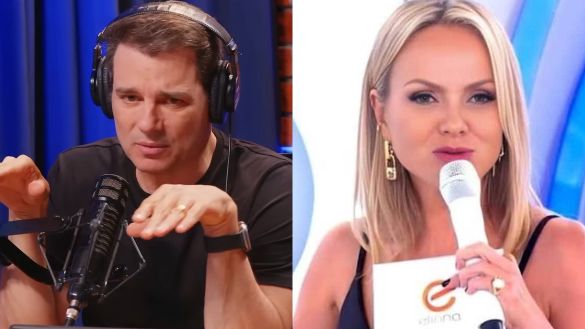 Celso Portiolli expõe conversas com Eliana antes de saída do SBT: “Falei pra ela”