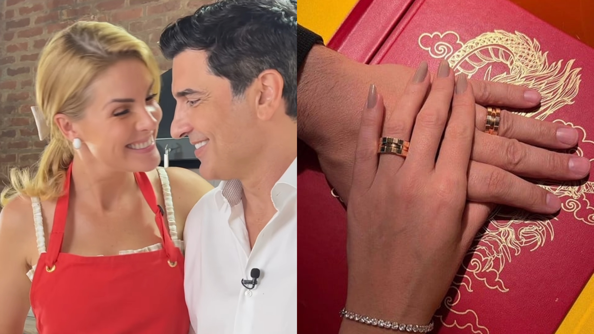 Edu Guedes pede Ana Hickmann em casamento após três meses de namoro: “Surpresa”