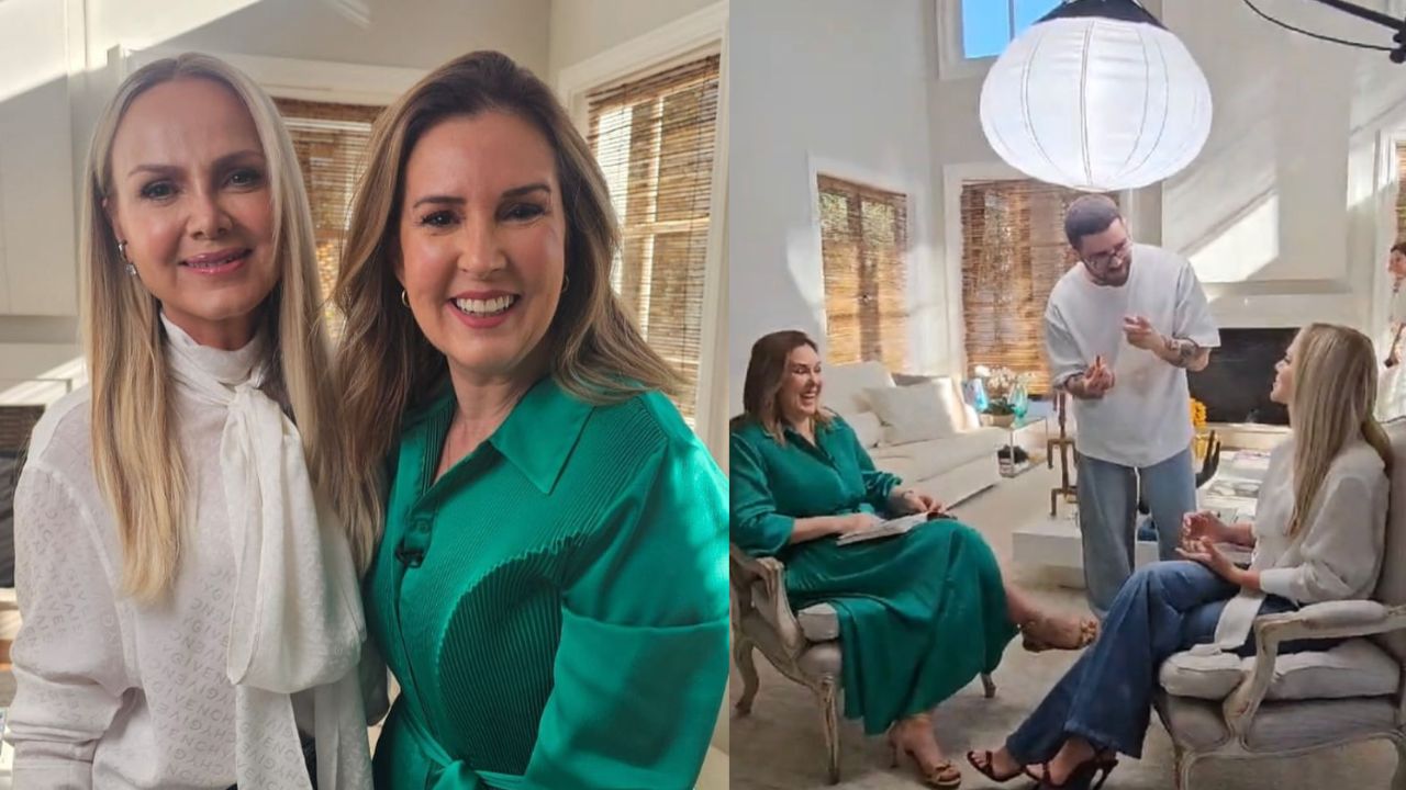 Renata Capucci rasga elogios a Eliana em primeira entrevista na Globo
