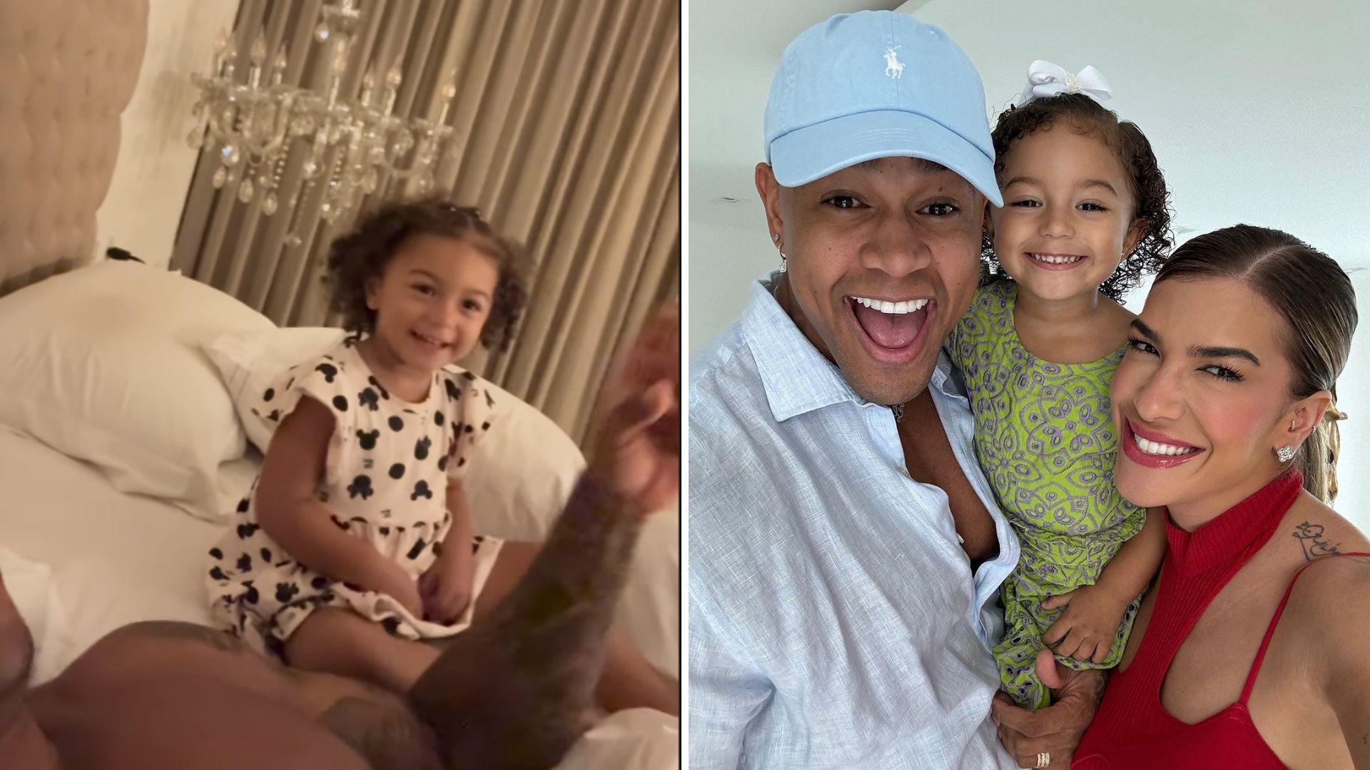 Filha de Leo Santana pede irmão e desespera Lore Improta: “Profetizando gêmeos”