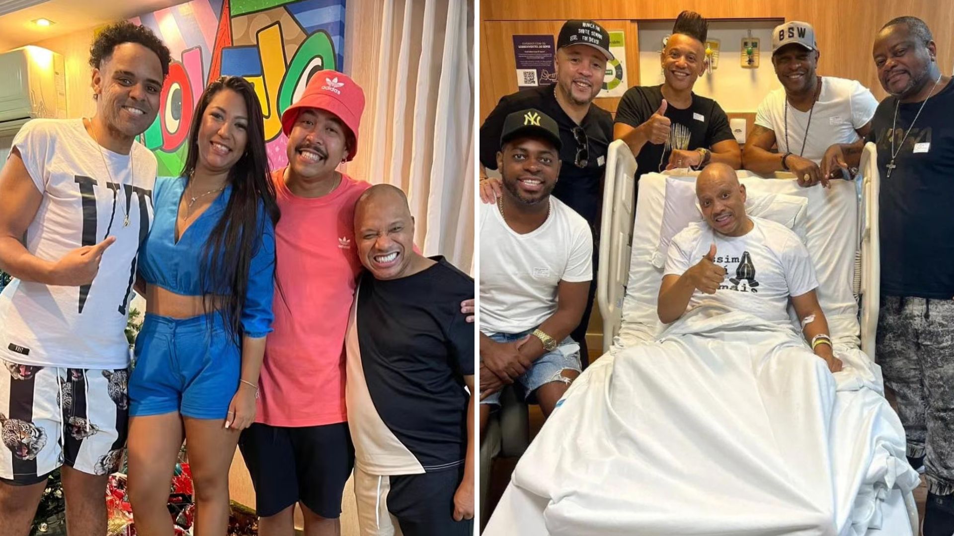 Filhos de Anderson Leonardo entram em guerra com integrantes do Molejo