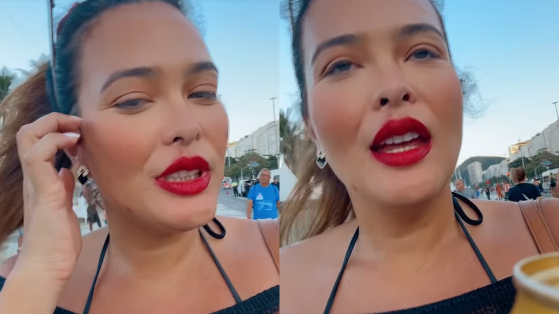Geisy Arruda se revolta ao ser insultada em praia no Rio: “Quase dei na cara dele”