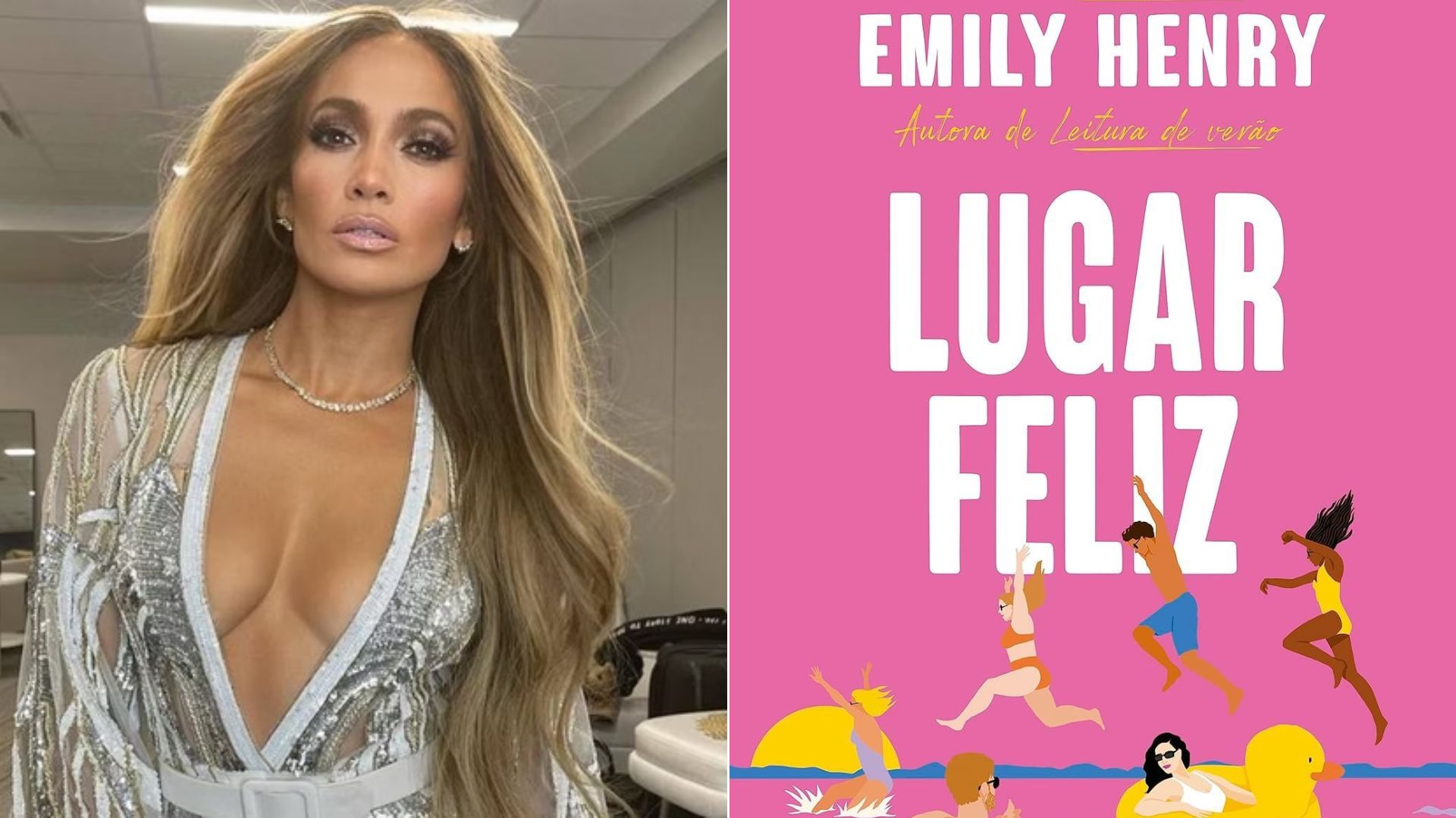 Jennifer Lopez será a responsável pela adaptação do livro Lugar Feliz