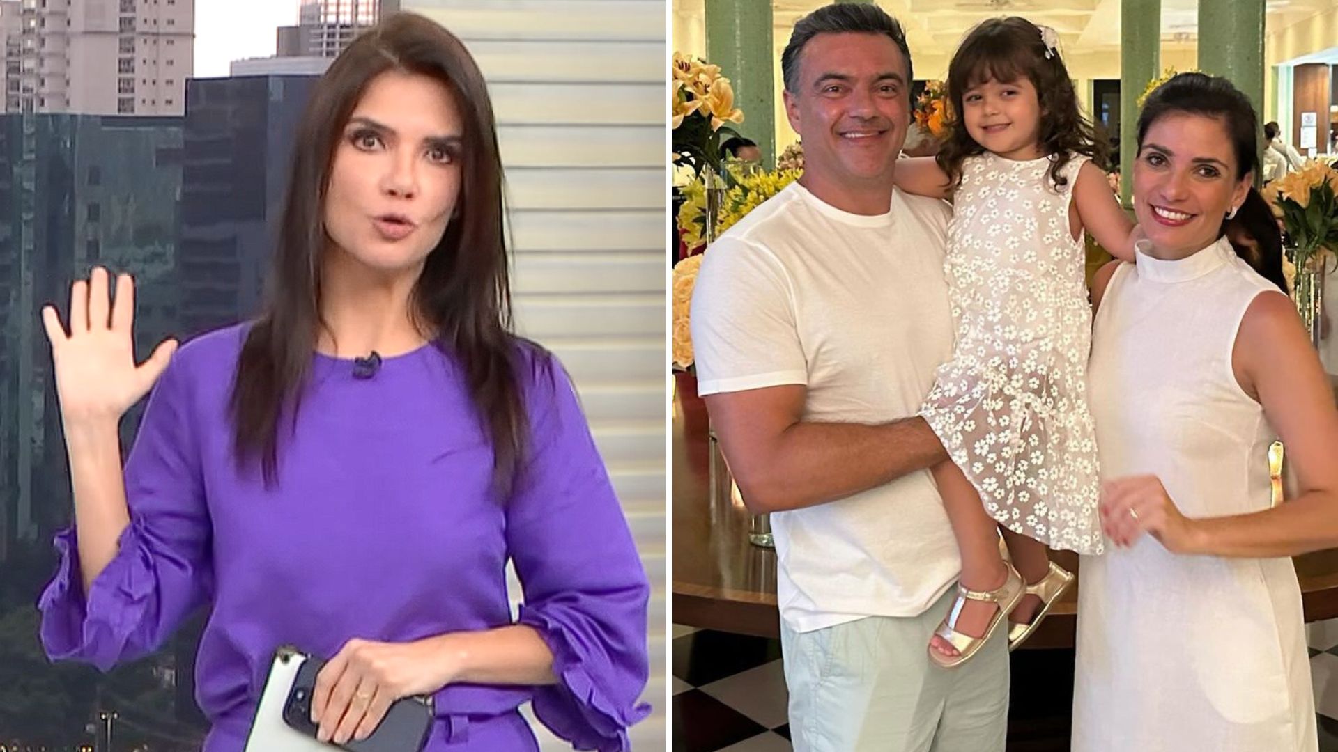 Jornalista manda recado indelicado para marido no Bom Dia SP: “Minha luta”