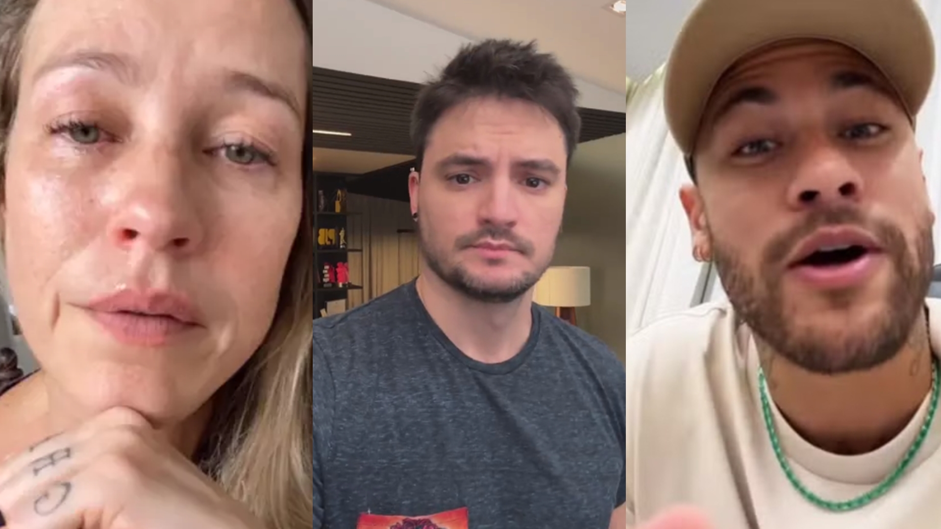 Felipe Neto resolve se meter em briga de Luana Piovani com Neymar e toma partido: “Exemplo”
