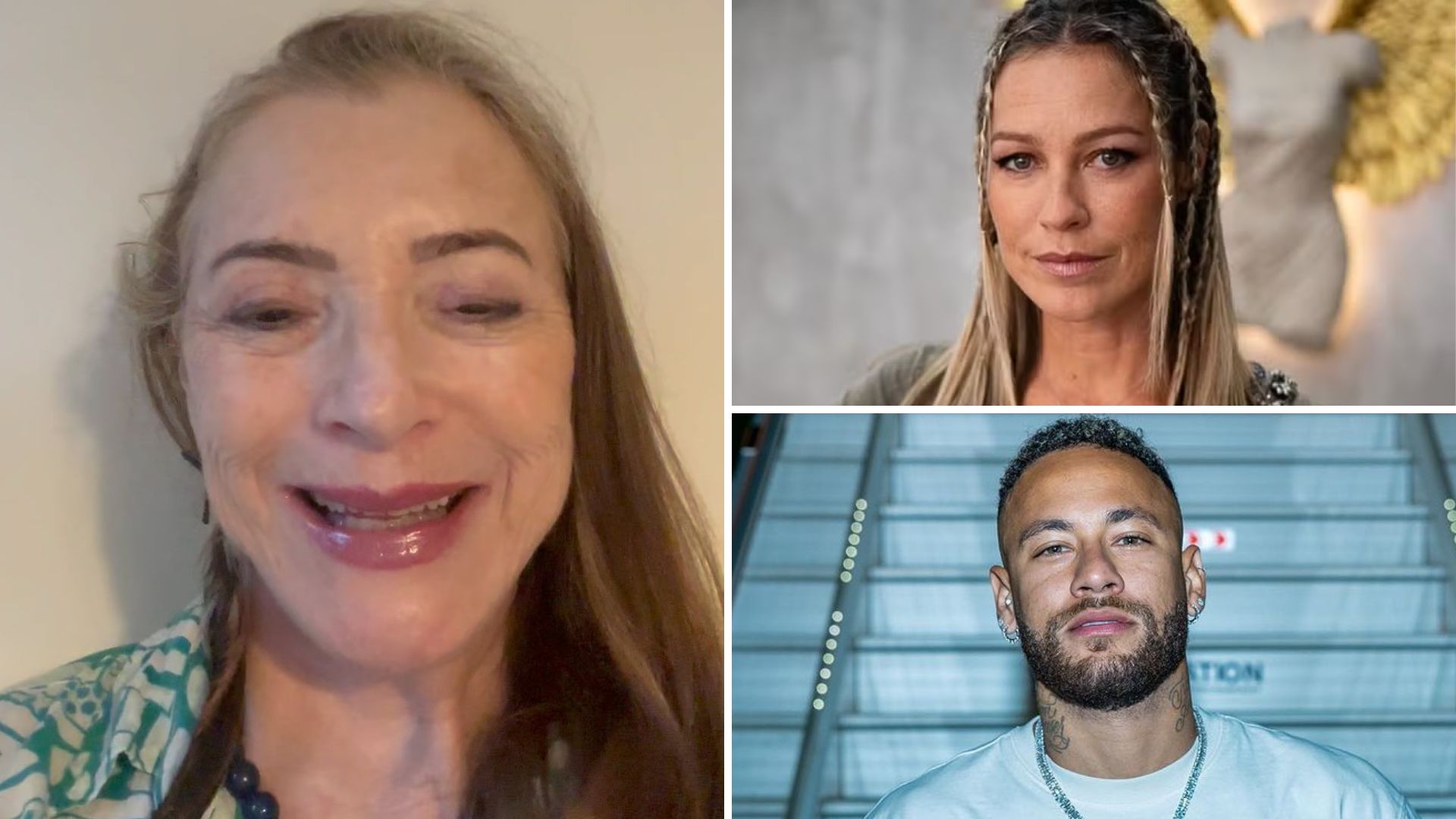 Mãe de Luana Piovani desce a lenha em Neymar: “Para ele é como gorjeta”