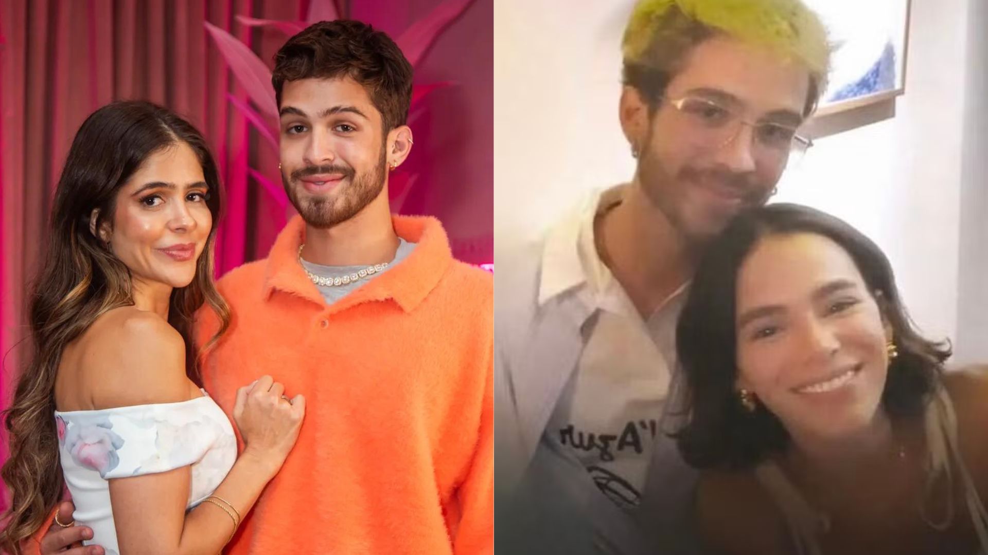 Discreta, mãe de João Guilherme opina sobre relação com Marquezine: “Fase”
