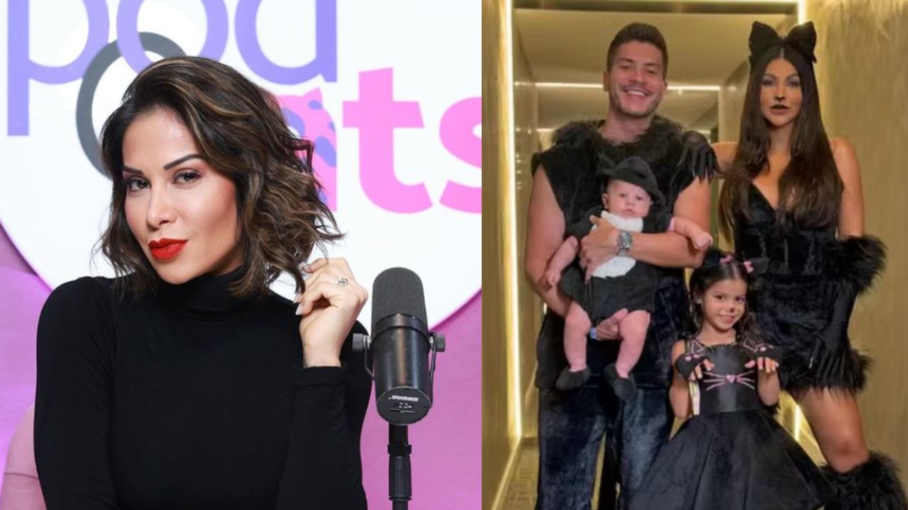 Maíra Cardi fala sobre relação da filha com namorada de Arthur Aguiar