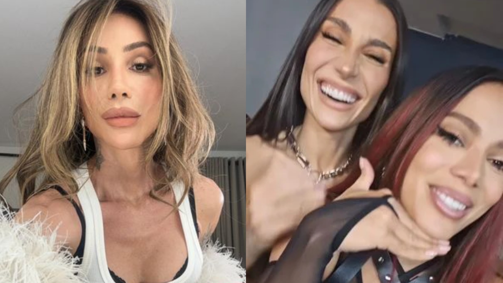 Maya Massafera se compara a Boca Rosa e Anitta após cirurgias: “Mistura das duas”