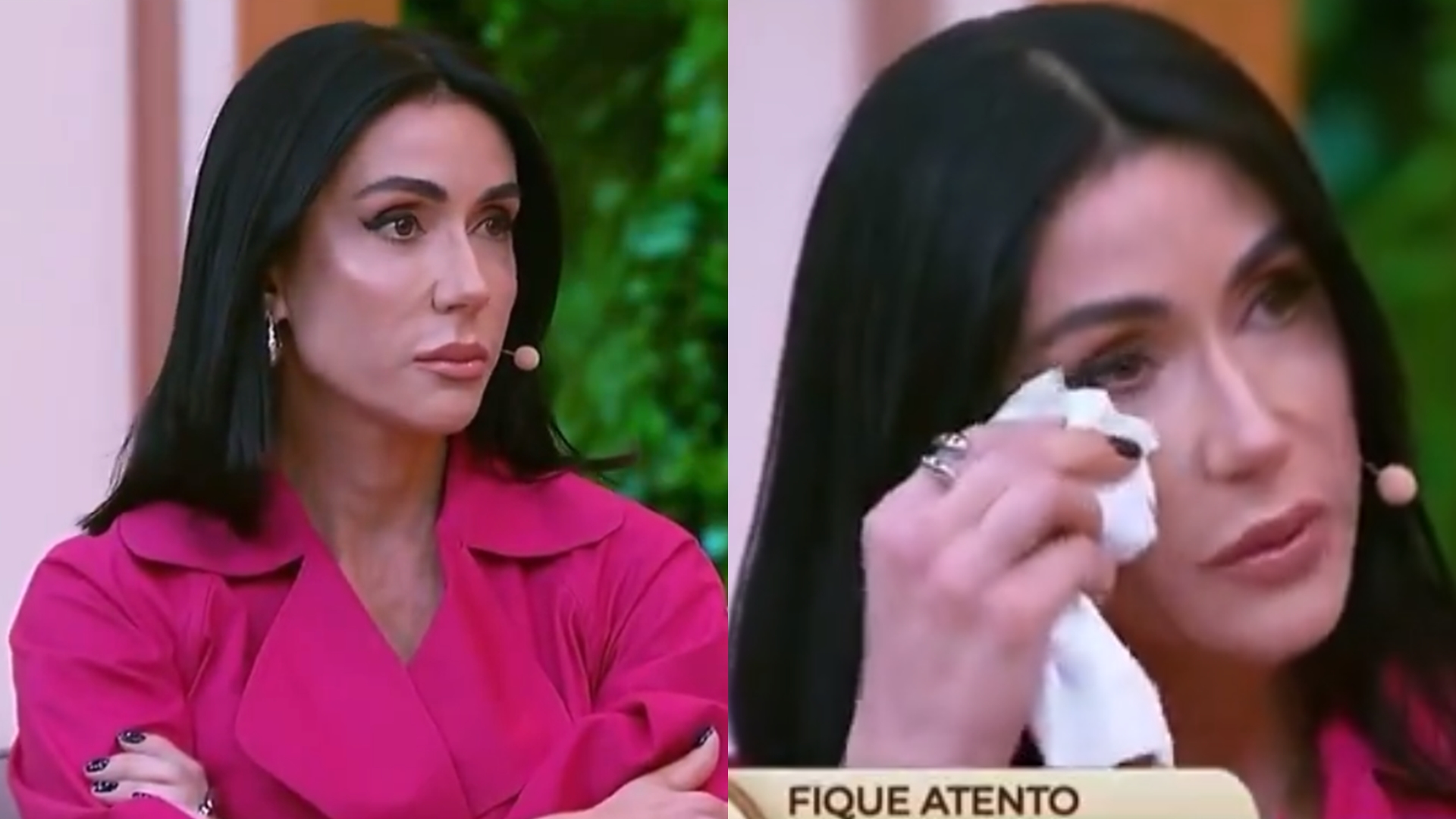 Michelle Barros revela ao vivo ter sido vítima de abuso: “Criança não entende”