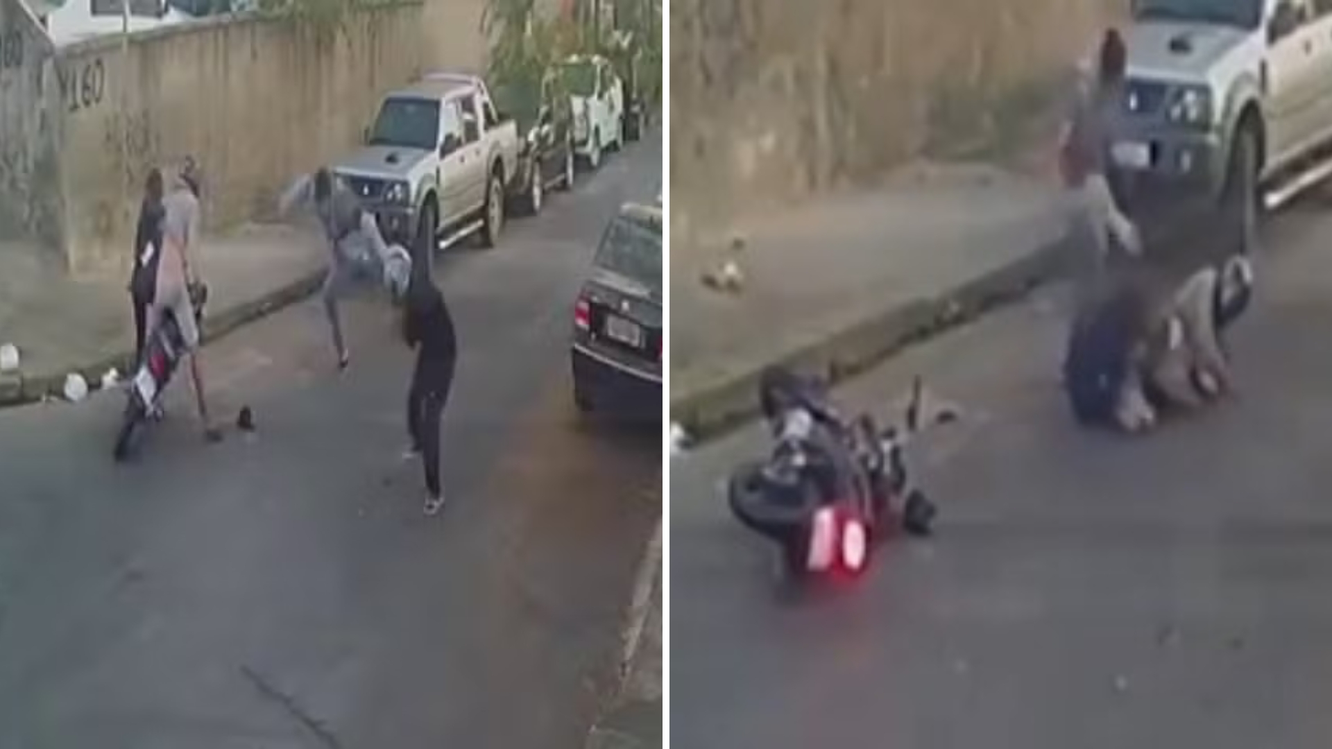 Mulher reage à tentativa de assalto, suspeitos levam ‘voadoras’ e saem mancando