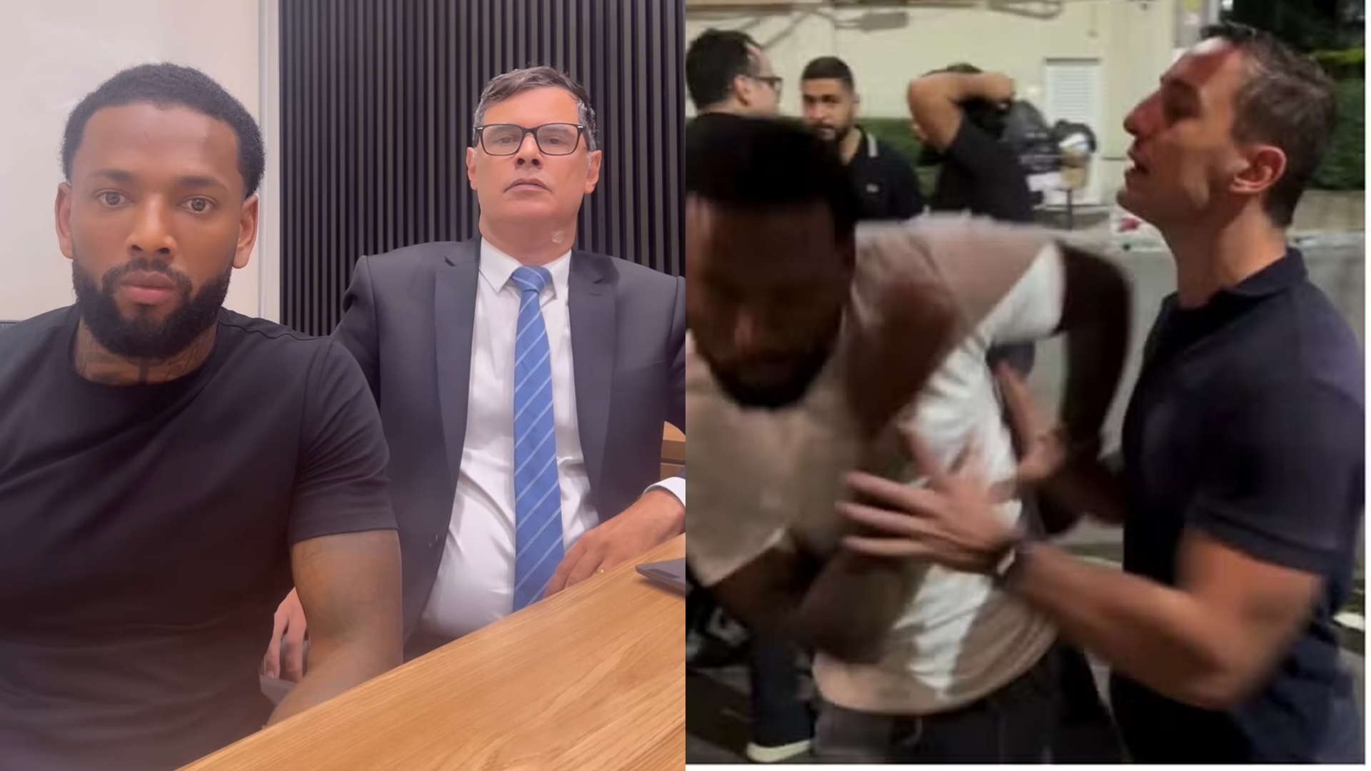 Nego do Borel se pronuncia após tomar tapa do filho de Otávio Mesquita: “Ele vai pagar”