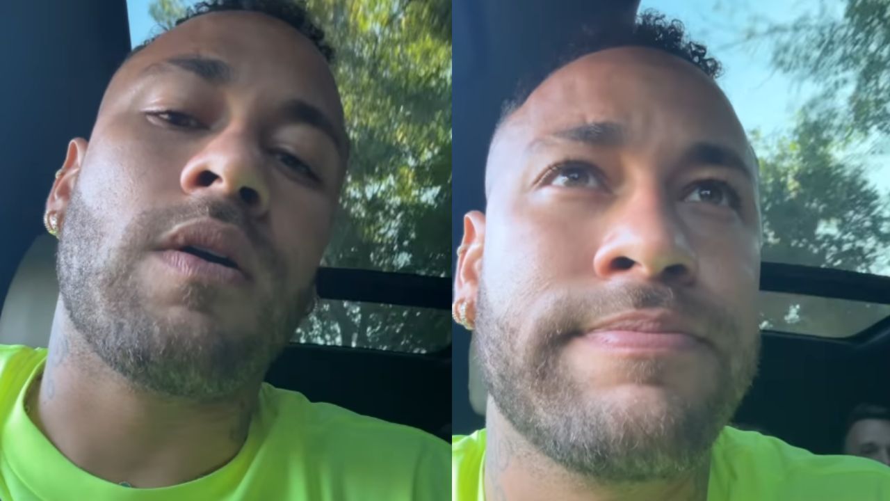 Neymar pede carro de Gabily emprestado e revela perrengue: “Está de sacanagem”